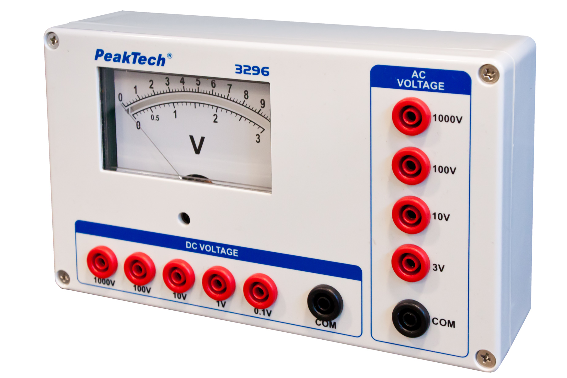 «PeakTech® P 3296» Voltmètre analogique