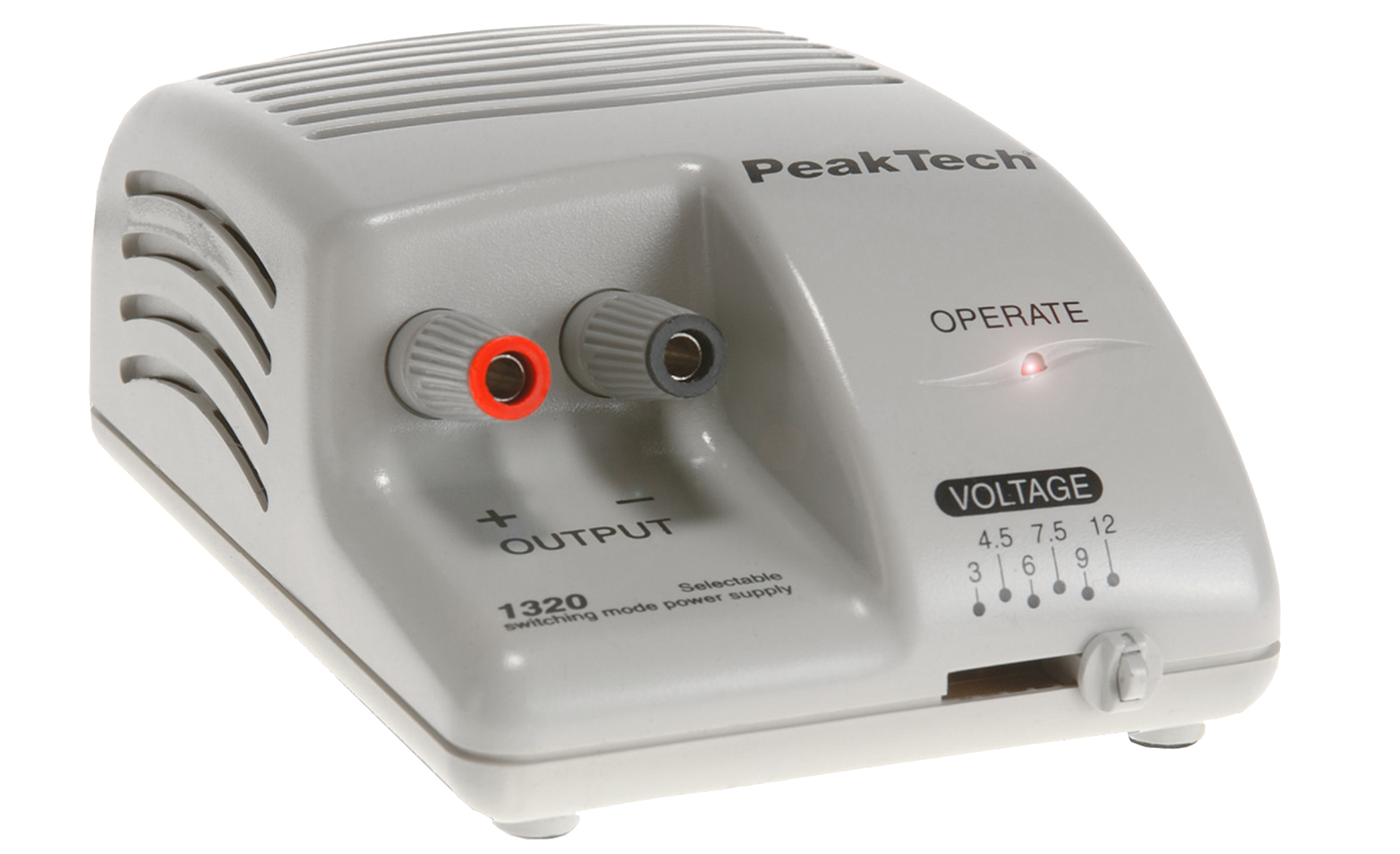 «PeakTech® P 1320» Miniature power supply, 3-12 V / 3 A DC