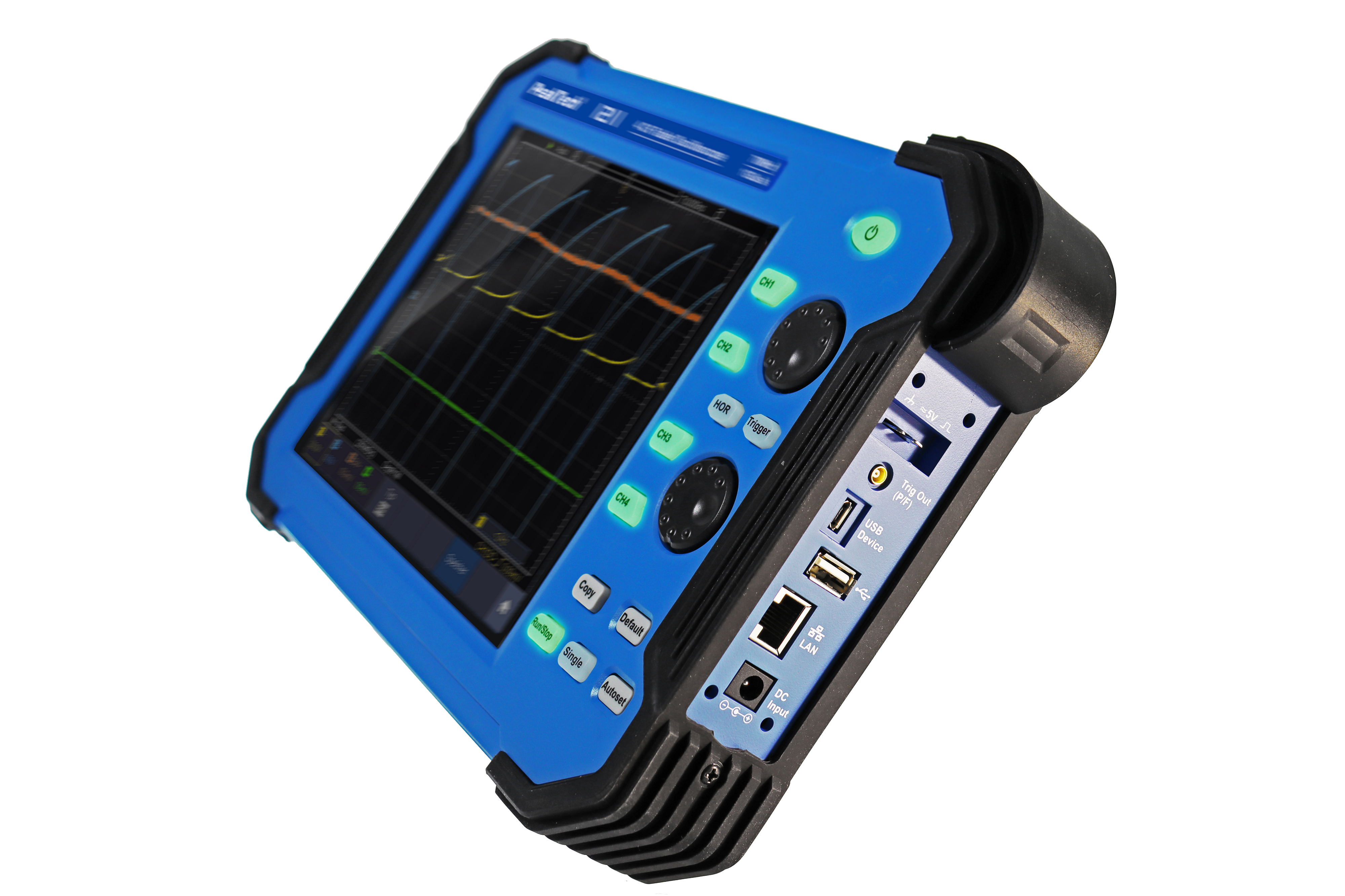 «PeakTech® P 1211» 70 MHz / 4 CH, 1 GS/s Tablet Oszilloskop