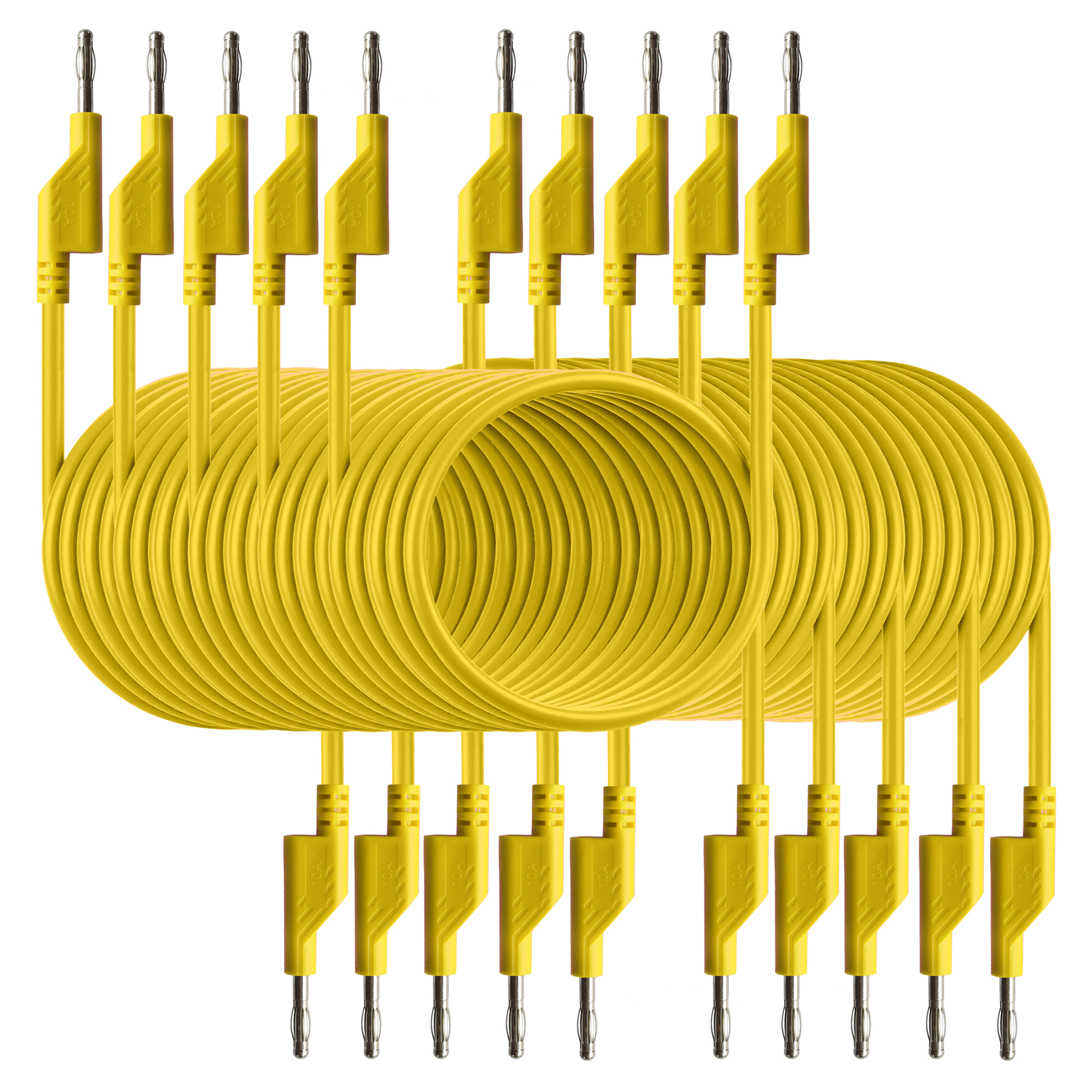 «PeakTech® P 7050 YELLOW» Testkabel 150cm (Farbe: gelb)