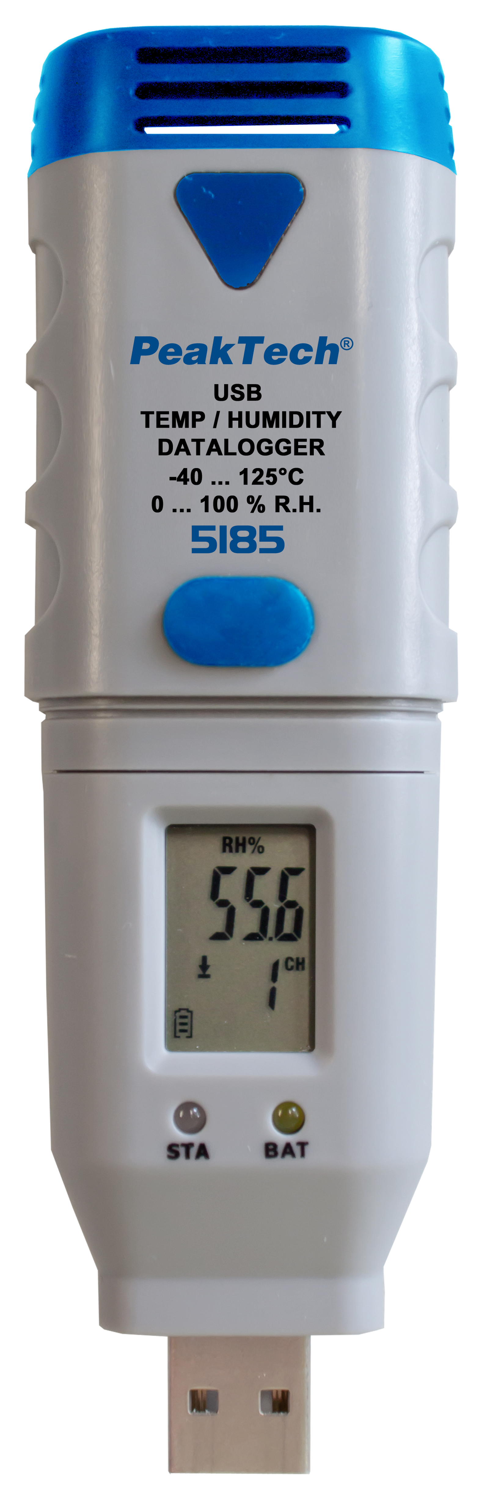 «PeakTech® P 5185» USB-Datalogger Temperature and Humidity