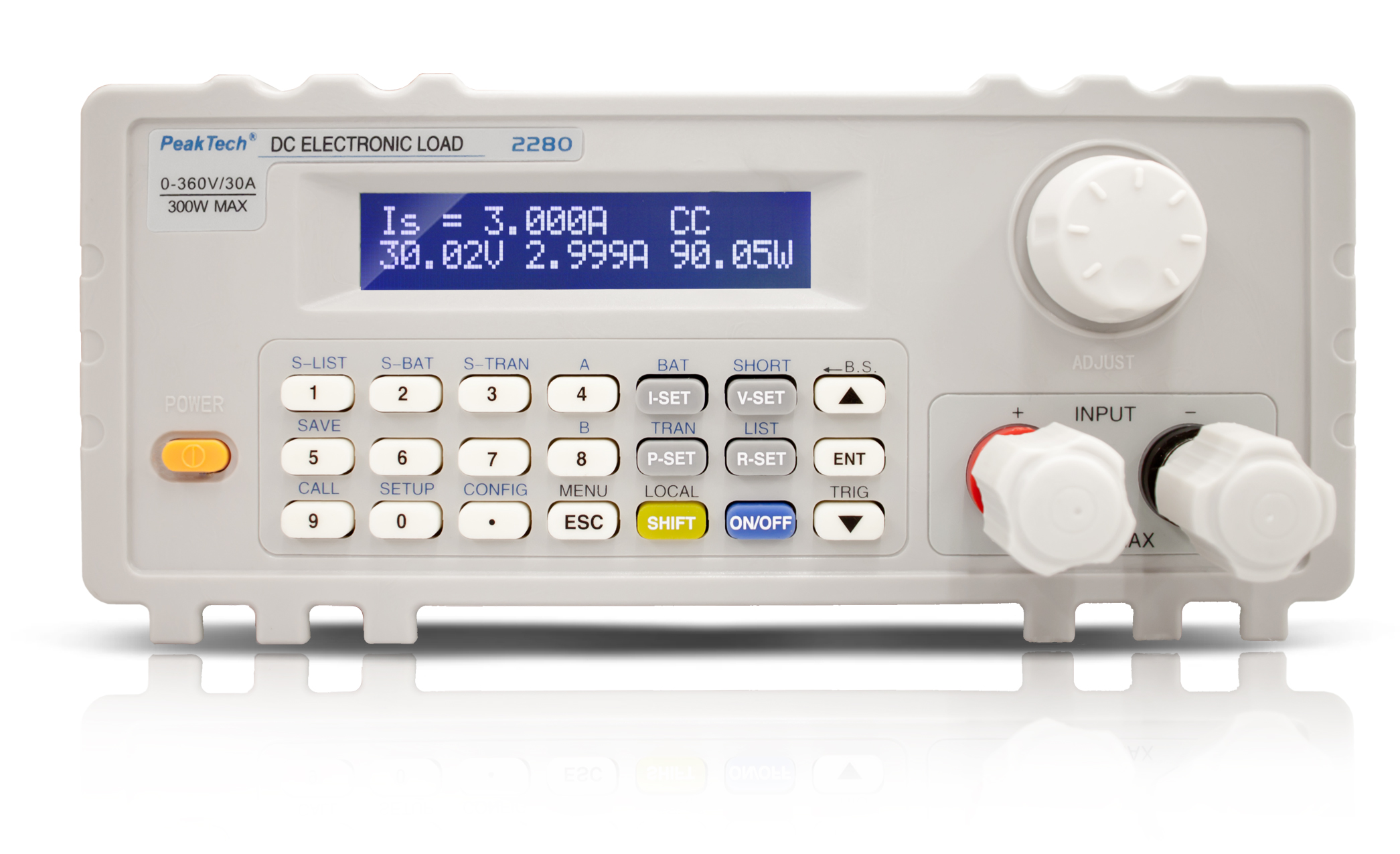 «PeakTech® P 2280» Elektronische DC - Last mit USB