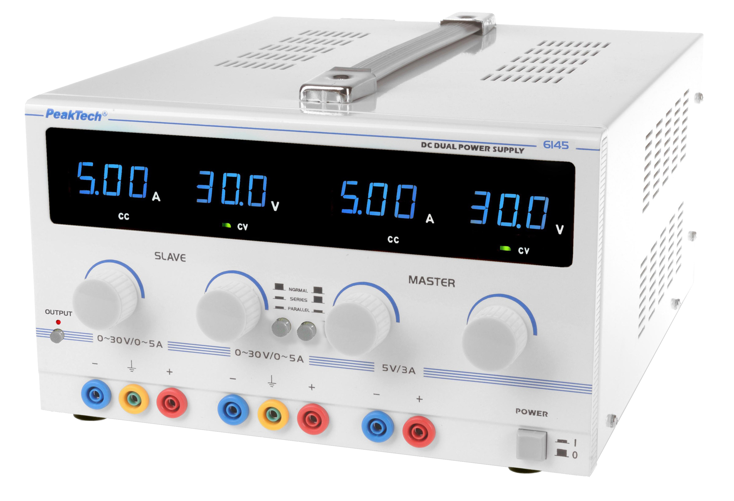 «PeakTech® P 6145» Digital Laboratory Power Supply