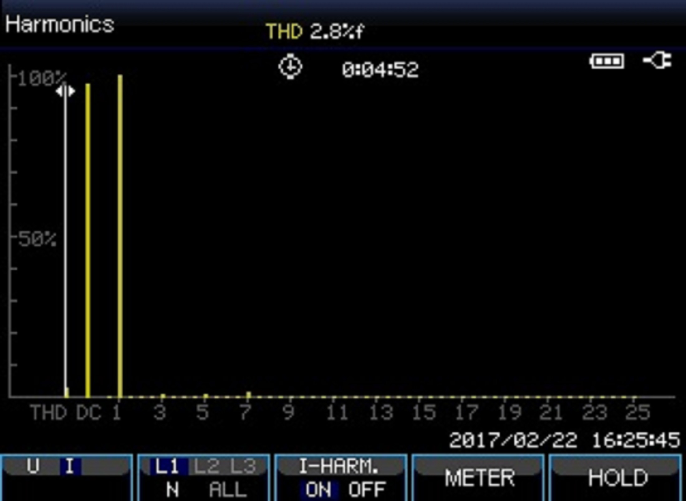 «PeakTech® P 4145» Analizzatore trifase con display TFT / datalogger