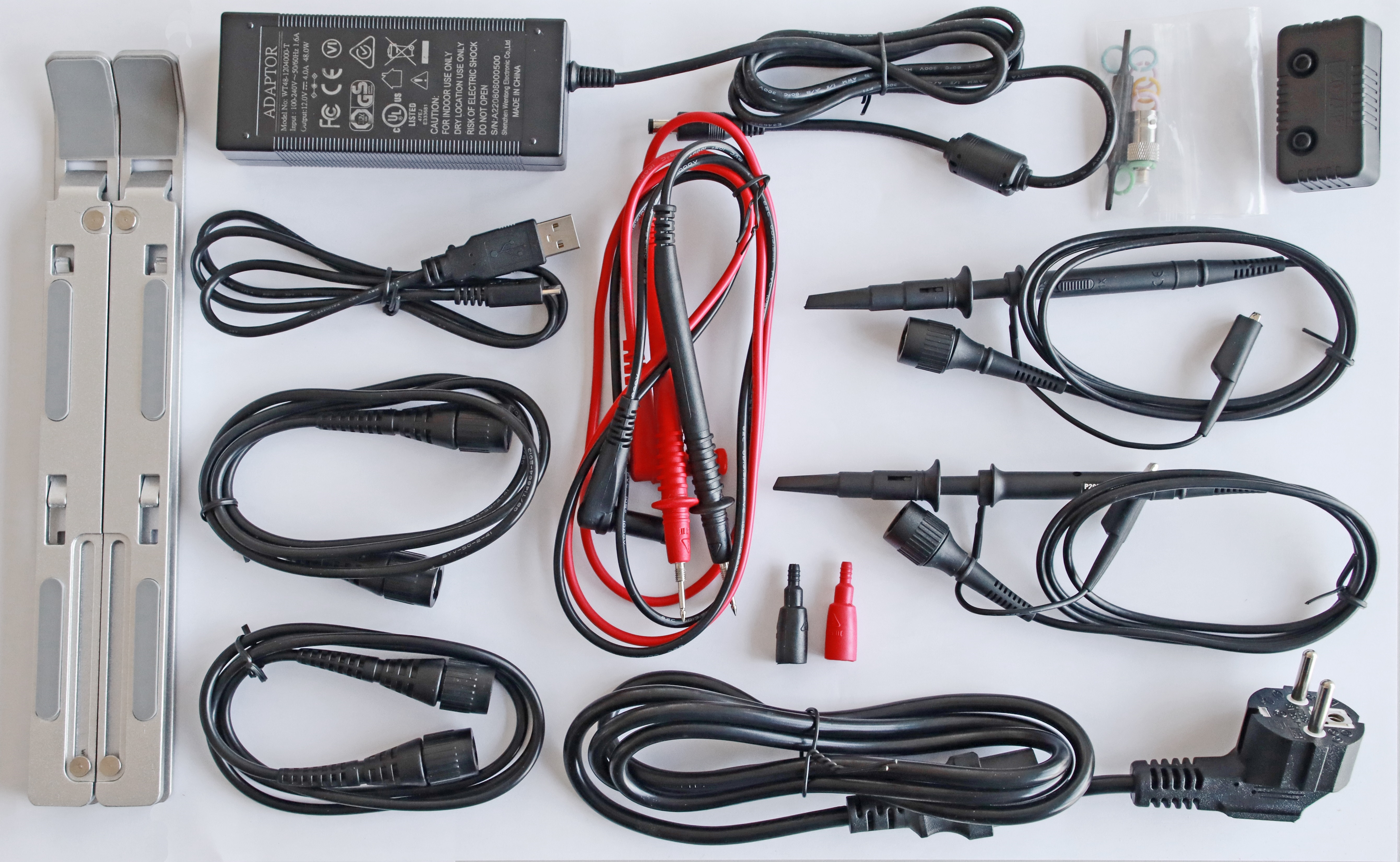 «PeakTech® P 1207» 120 MHz / 2 CH, 1 GS/s oscilloscopio a tavoletta