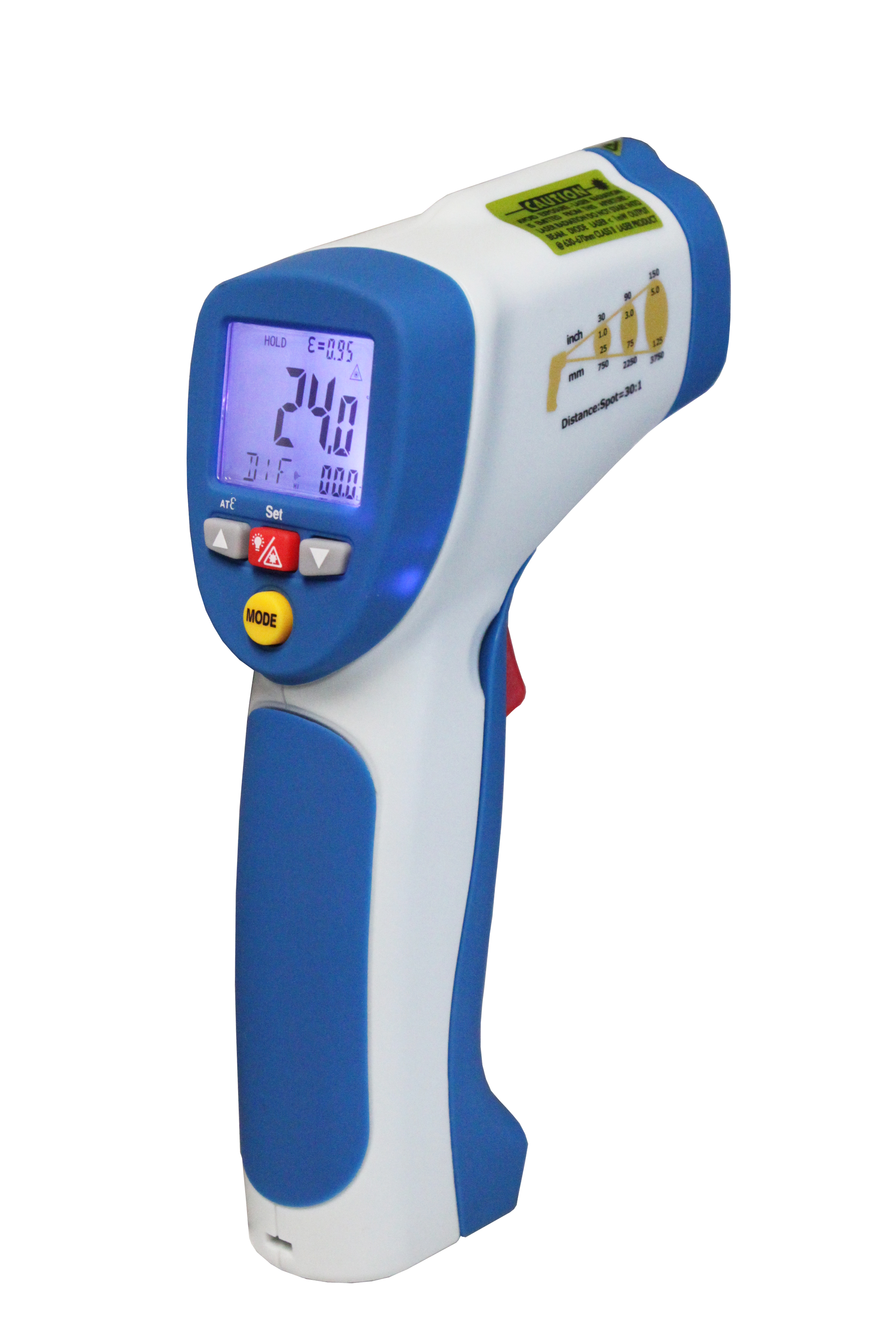 «PeakTech® P 4950» 2 in 1 IR-/Typ-K-Thermometer
