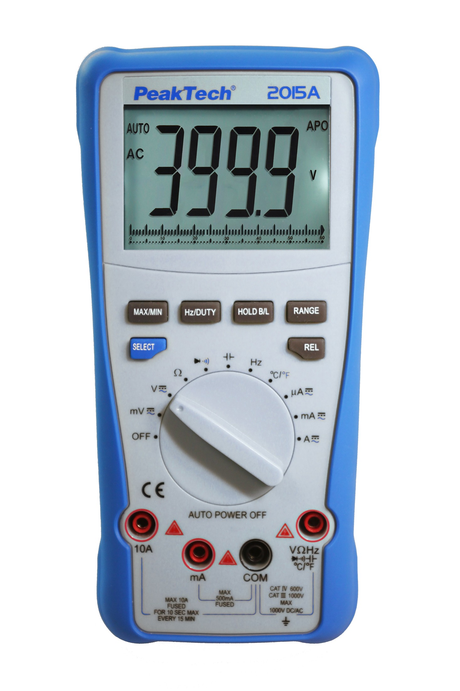 «PeakTech® P 2015 A» True RMS 1000 V digital multimeter 4000 Counts