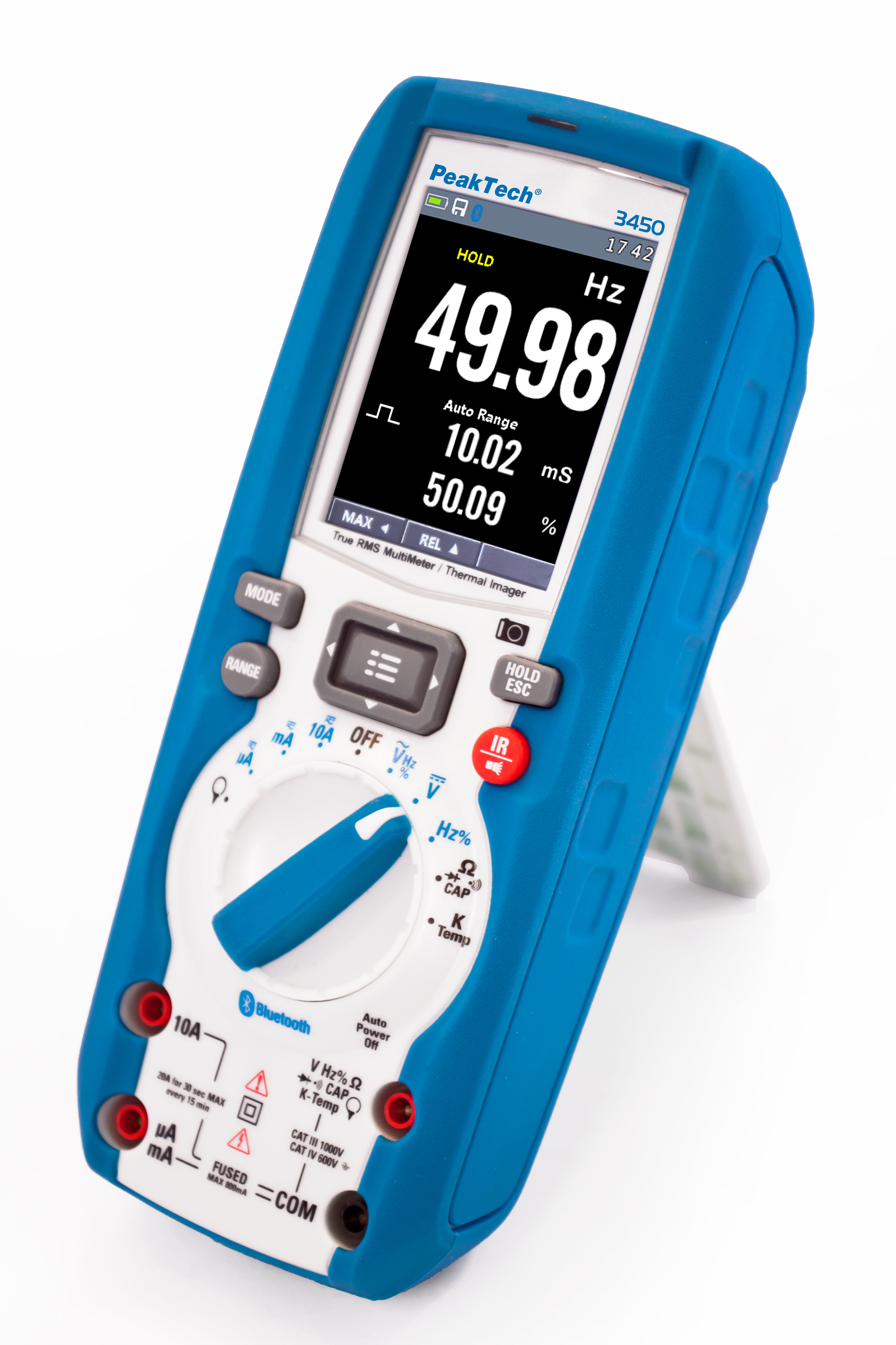 «PeakTech® P 3450» TrueRMS multimeter & thermal imaging camera