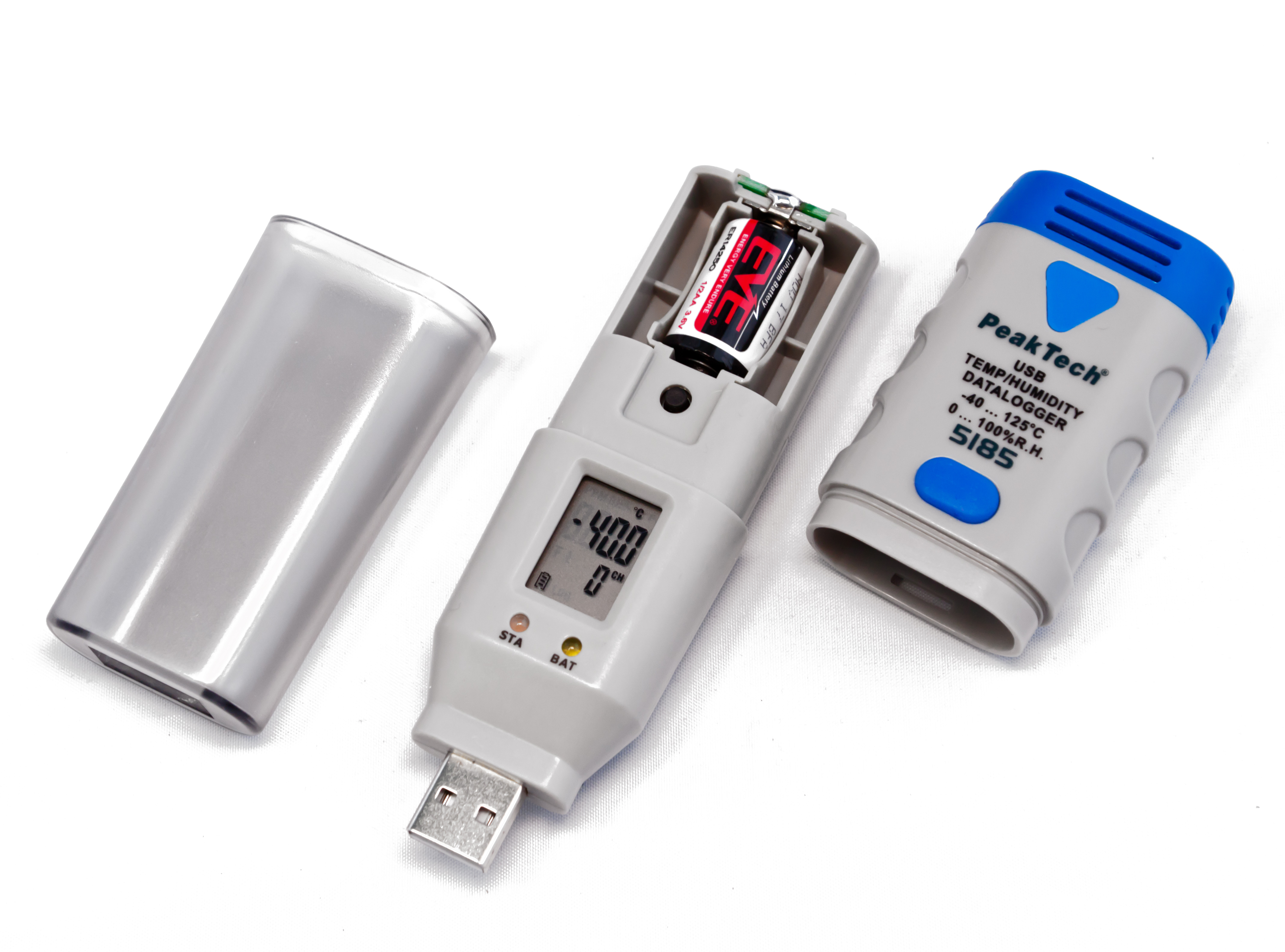 «PeakTech® P 5185» USB-Datalogger Temperatur und Luftfeuchtigkeit