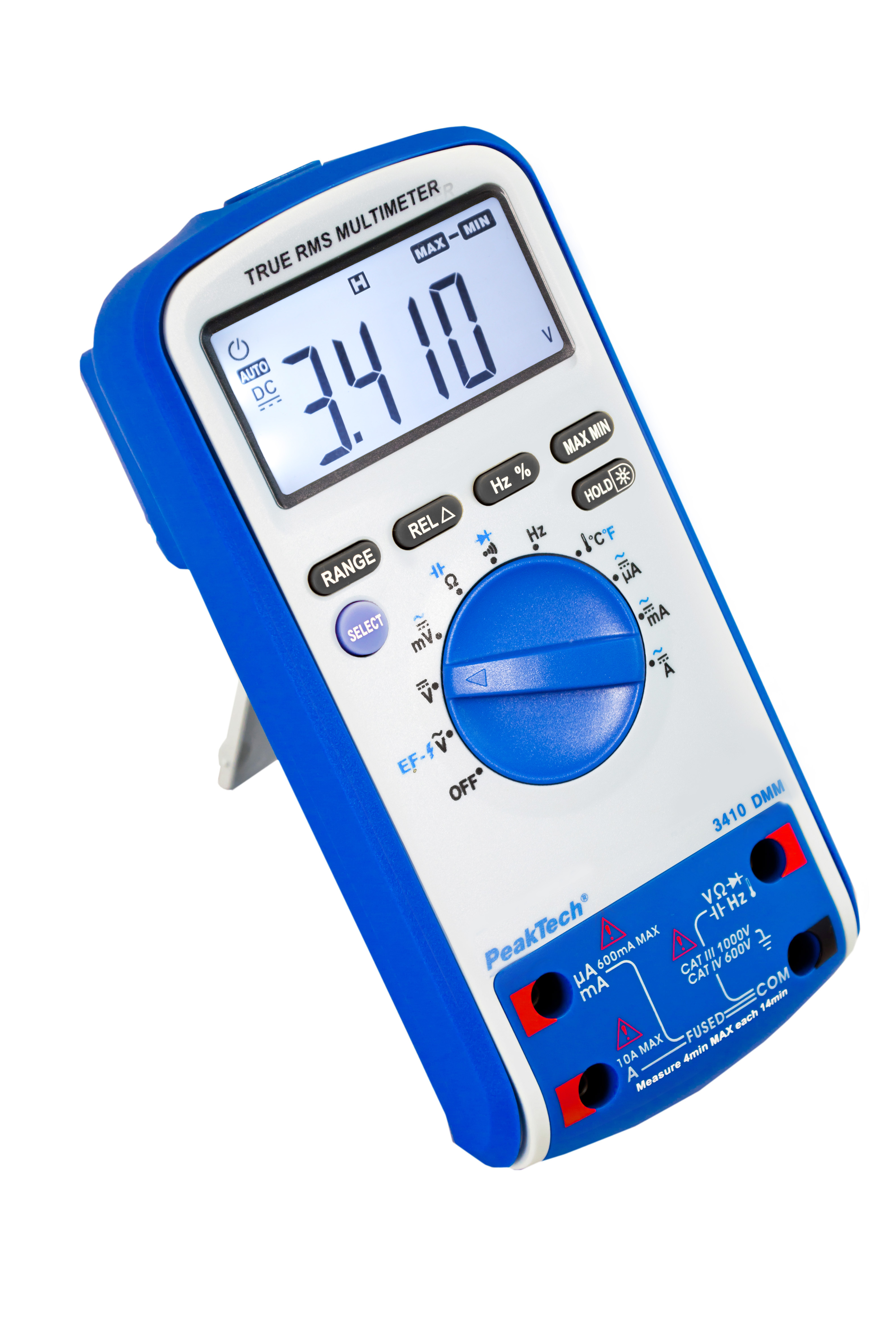 «PeakTech® P 3410» Digitalmultimeter, 6.000 Counts mit TrueRMS