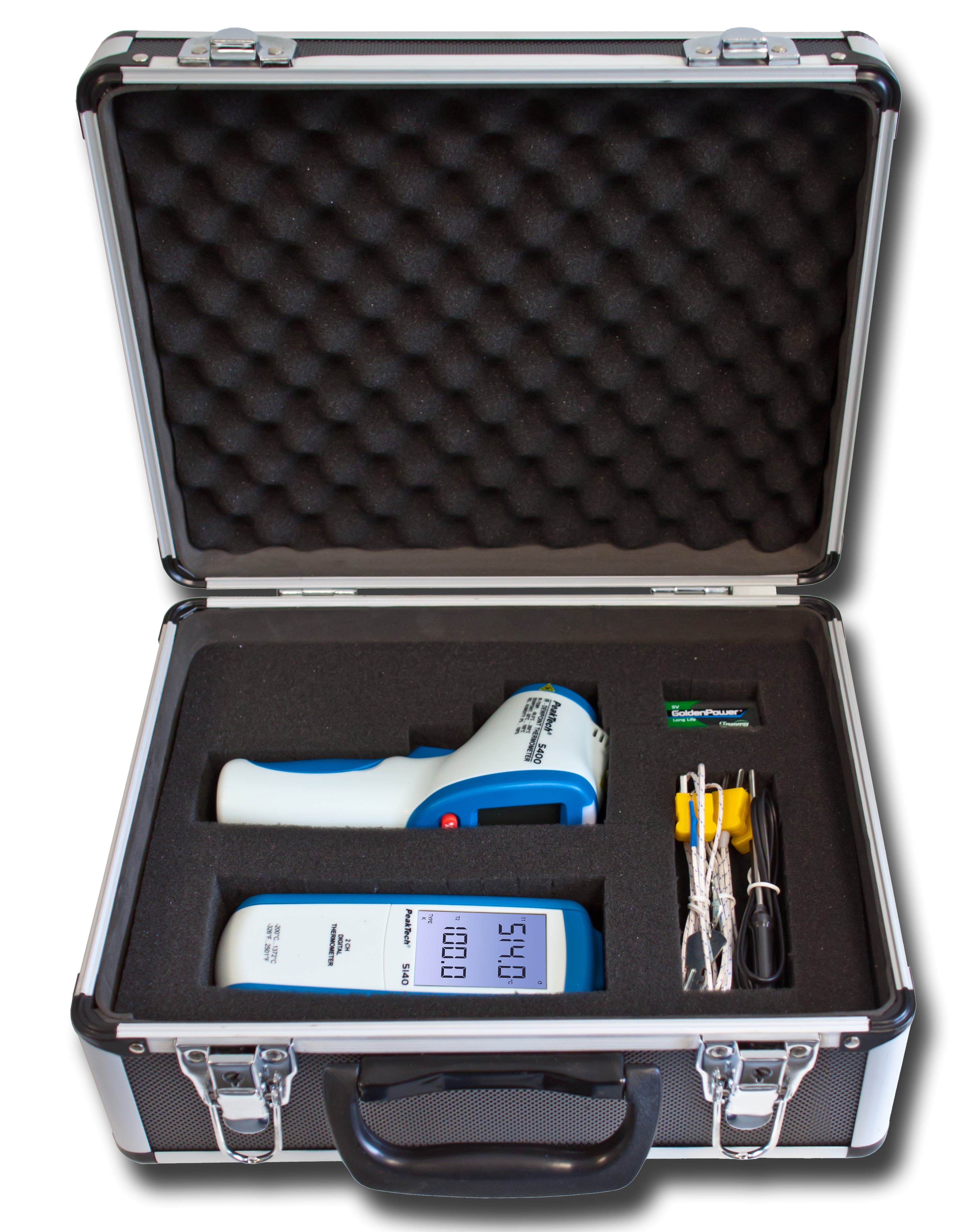 «PeakTech® P 8104» Measurement Equipment Set Temperature & Dew Point