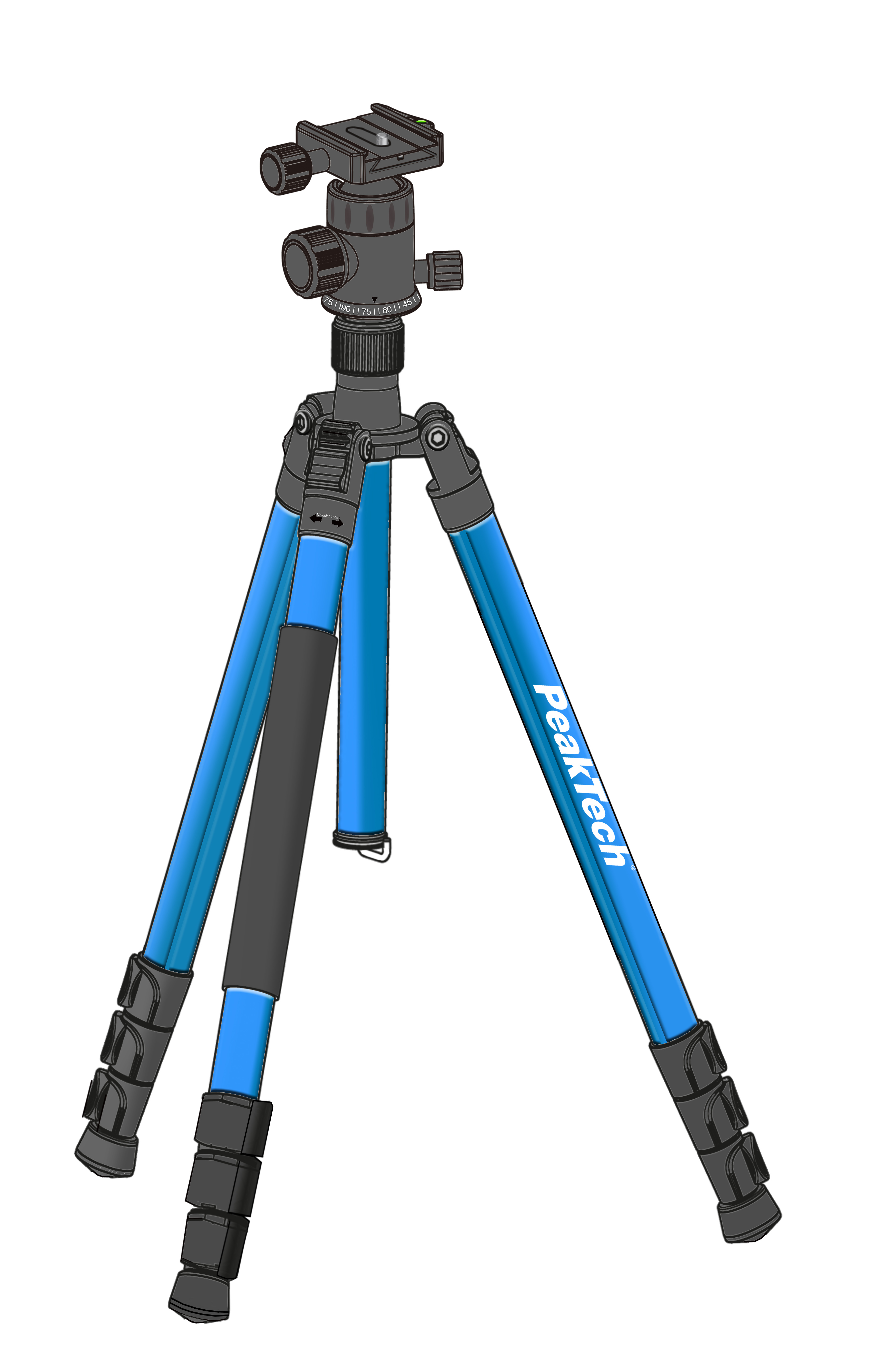 «PeakTech® P 7851» Tripod for cameras and measurement devices