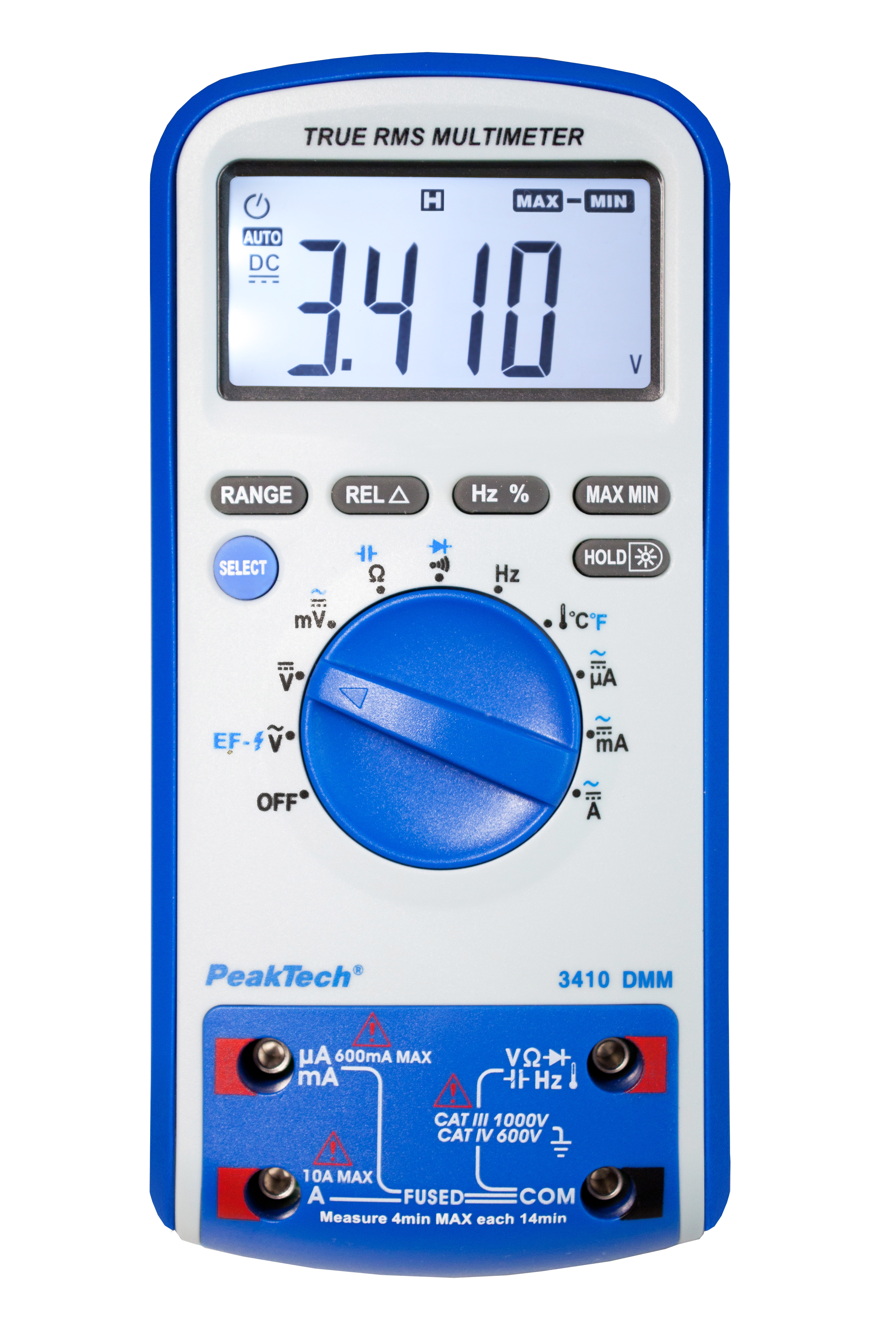 «PeakTech® P 3410» Digital multimeter, 6,000 counts with TrueRMS