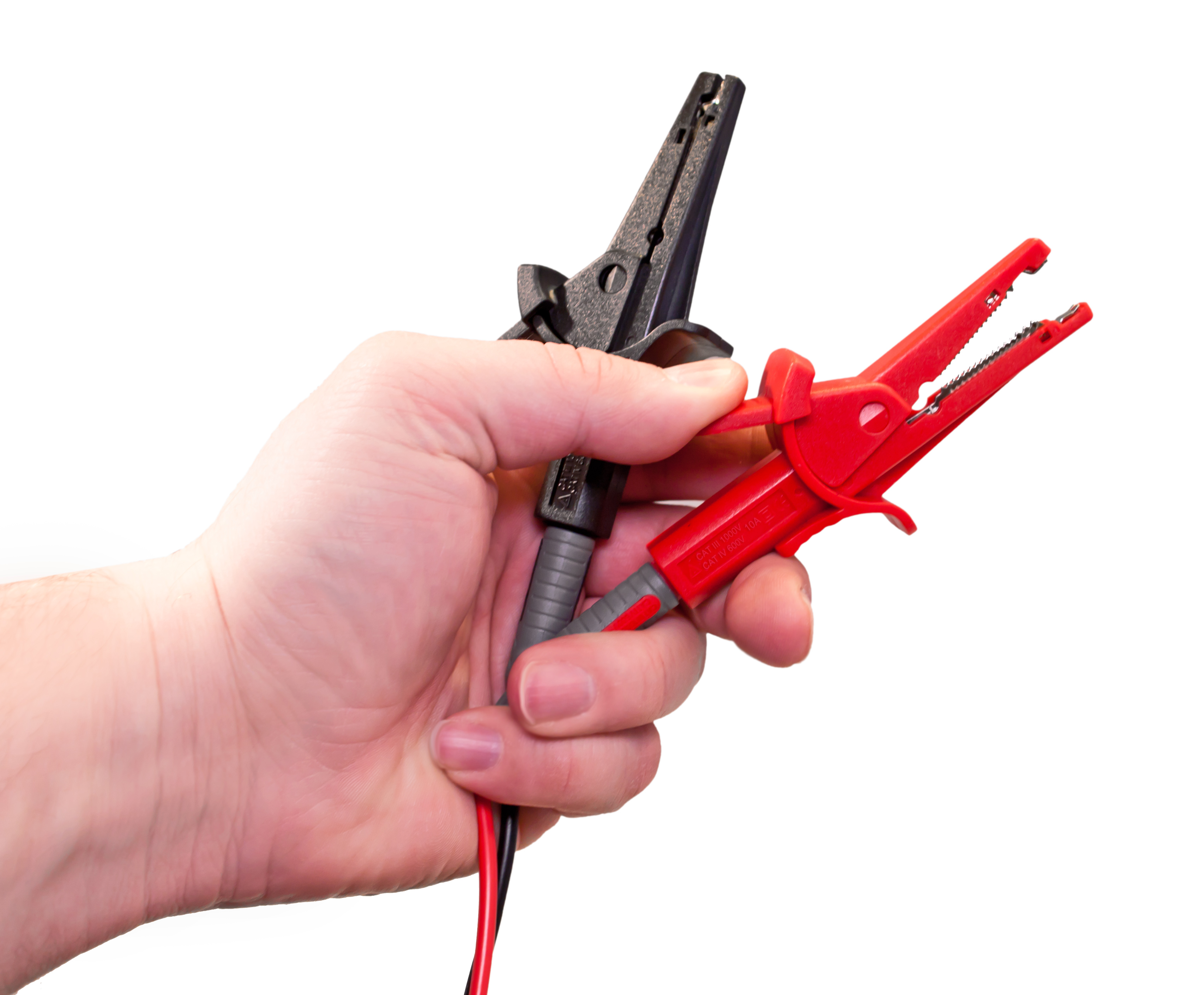 «PeakTech® P 7015» Alligator clamps for Digital Multimeter