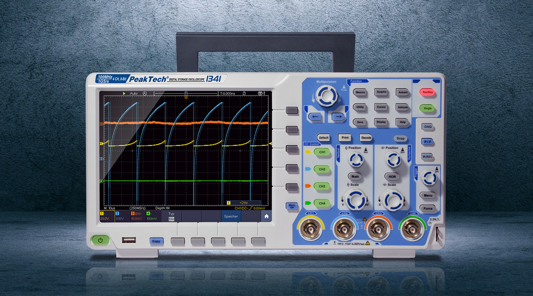 Bench oscilloscopes