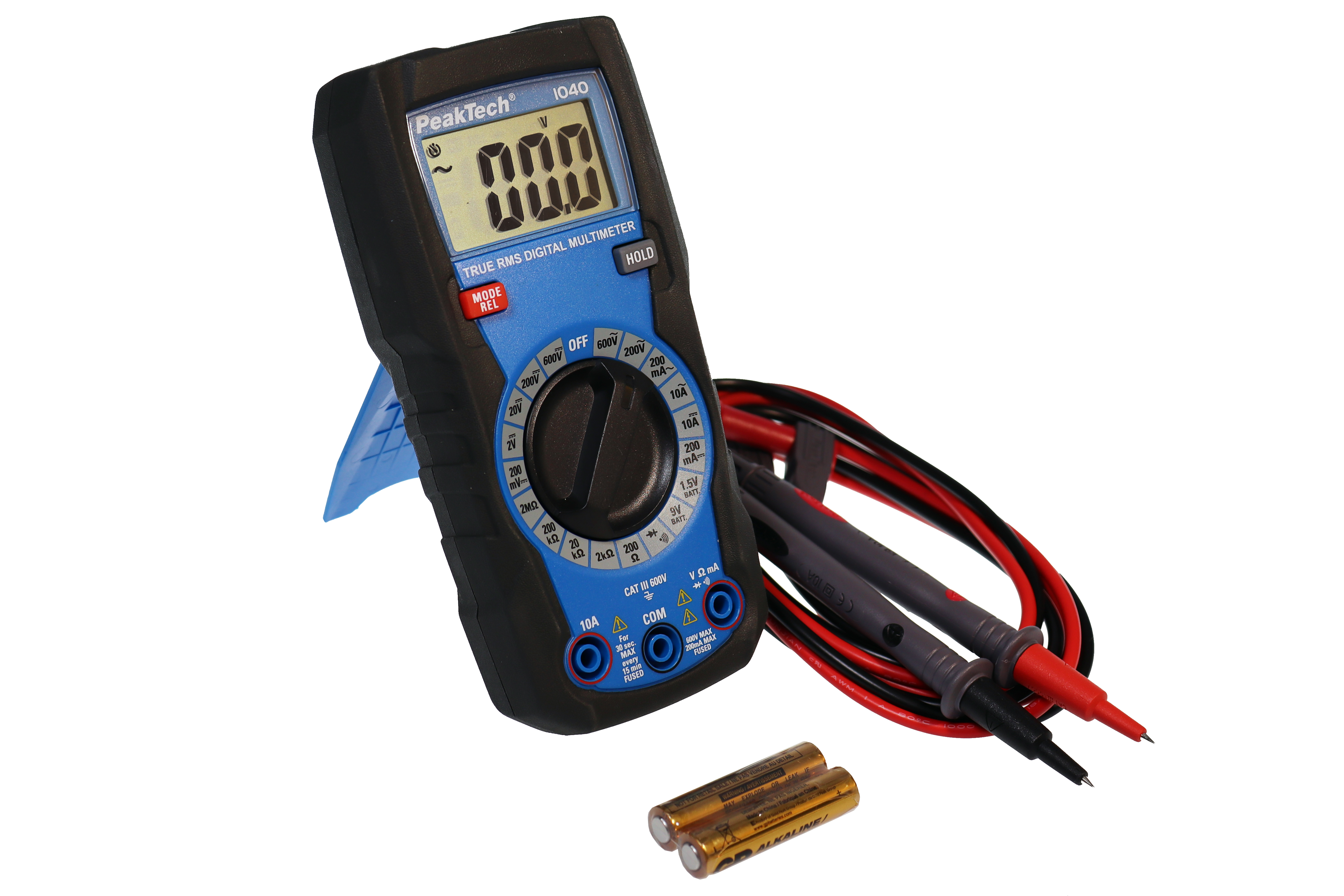 «PeakTech® P 7015» Krokodilklemmen für Digital-Multimeter