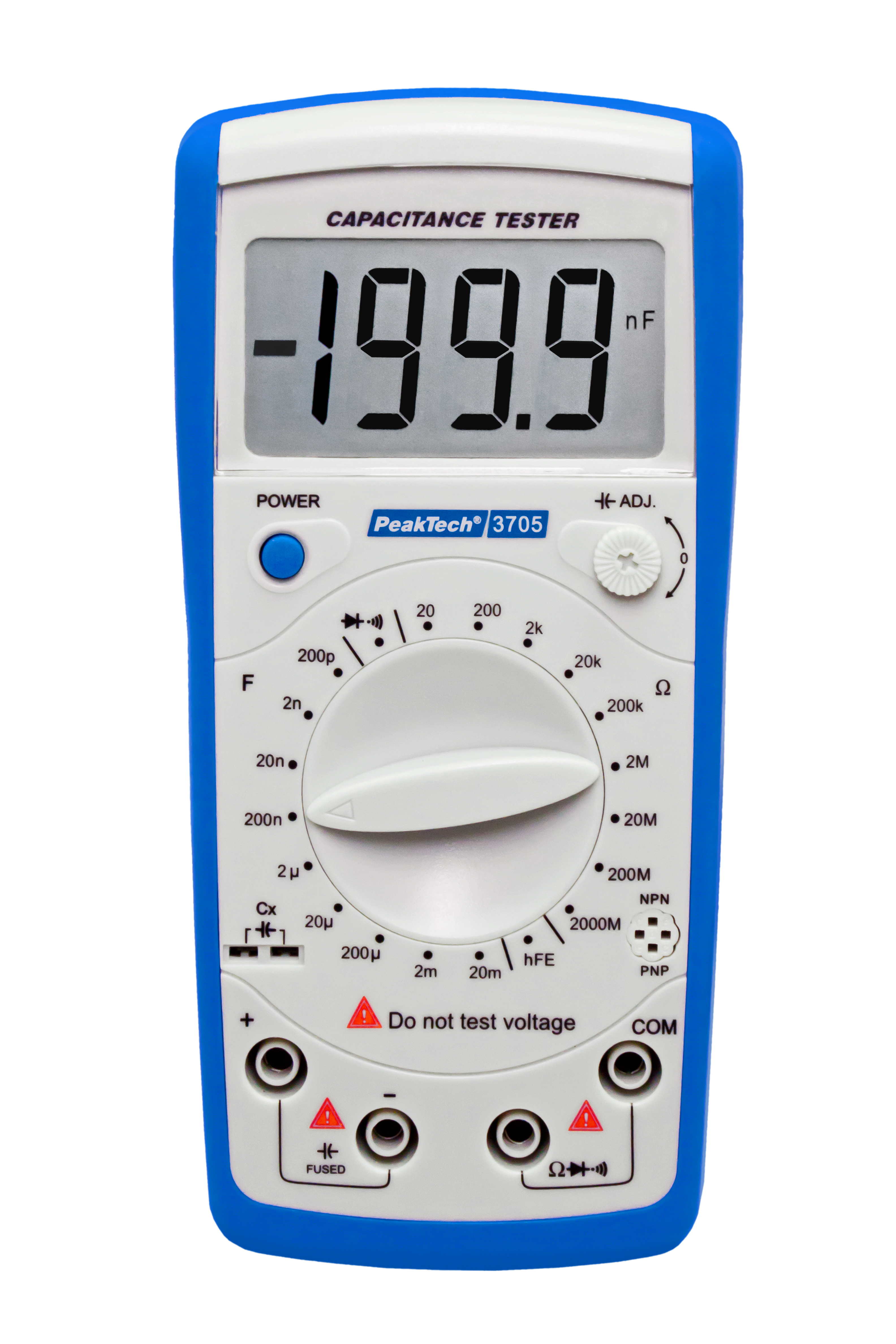 «PeakTech® P 3705» Digital capacitance meter