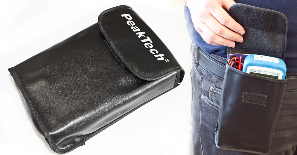 «PeakTech® TASCHE 2» Universal carrying case 125 x 195 x 55 mm