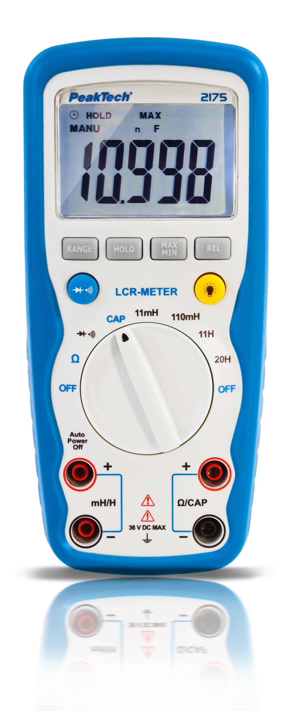 «PeakTech® P 2175» LCR-Messgerät, 11000 Counts, 20H, 110 mF, 20 MΩ