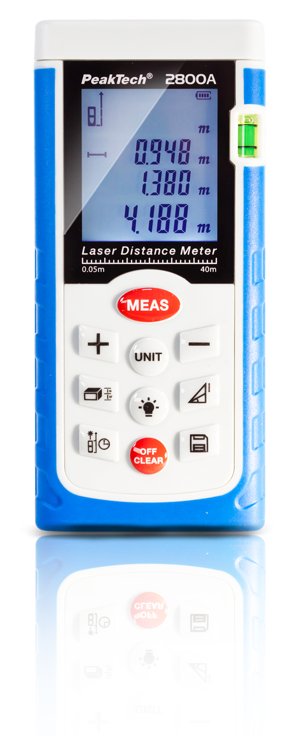 «PeakTech® P 2800 A» Laser distance measuring device up to 40 meters