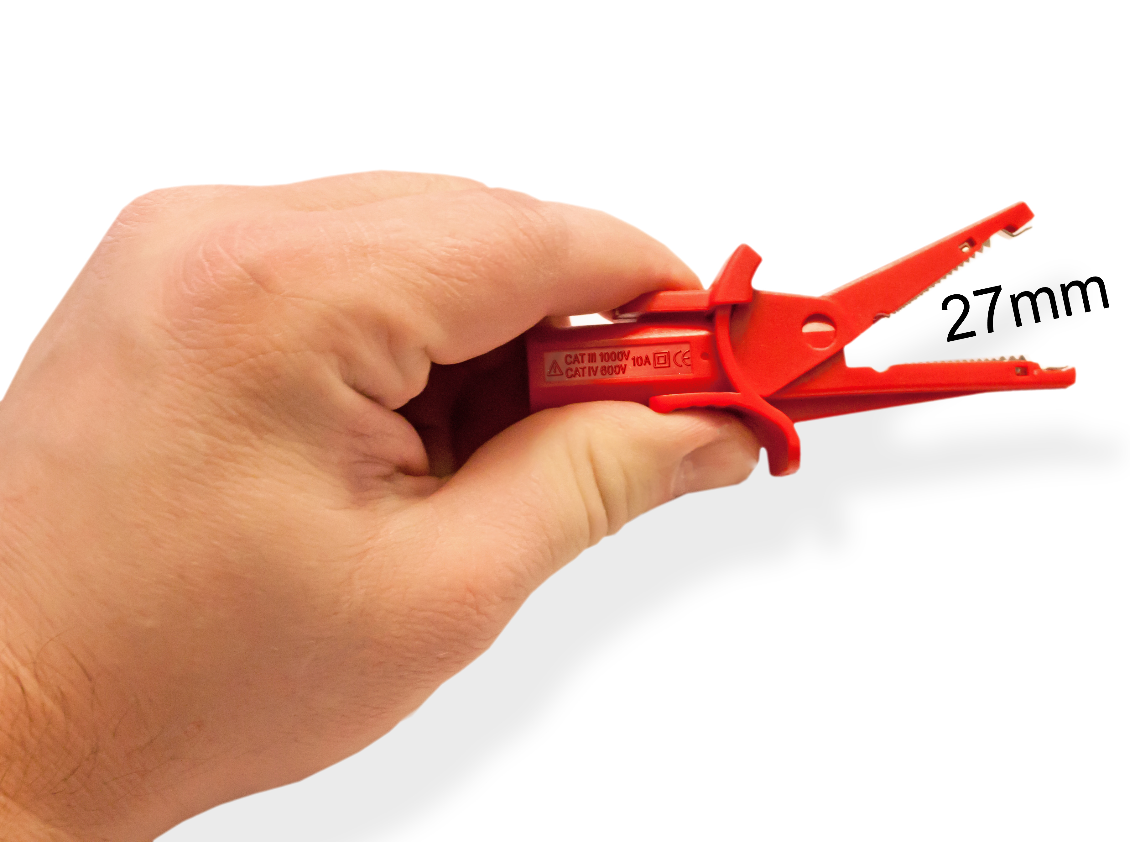 «PeakTech® P 7015» Alligator clamps for Digital Multimeter