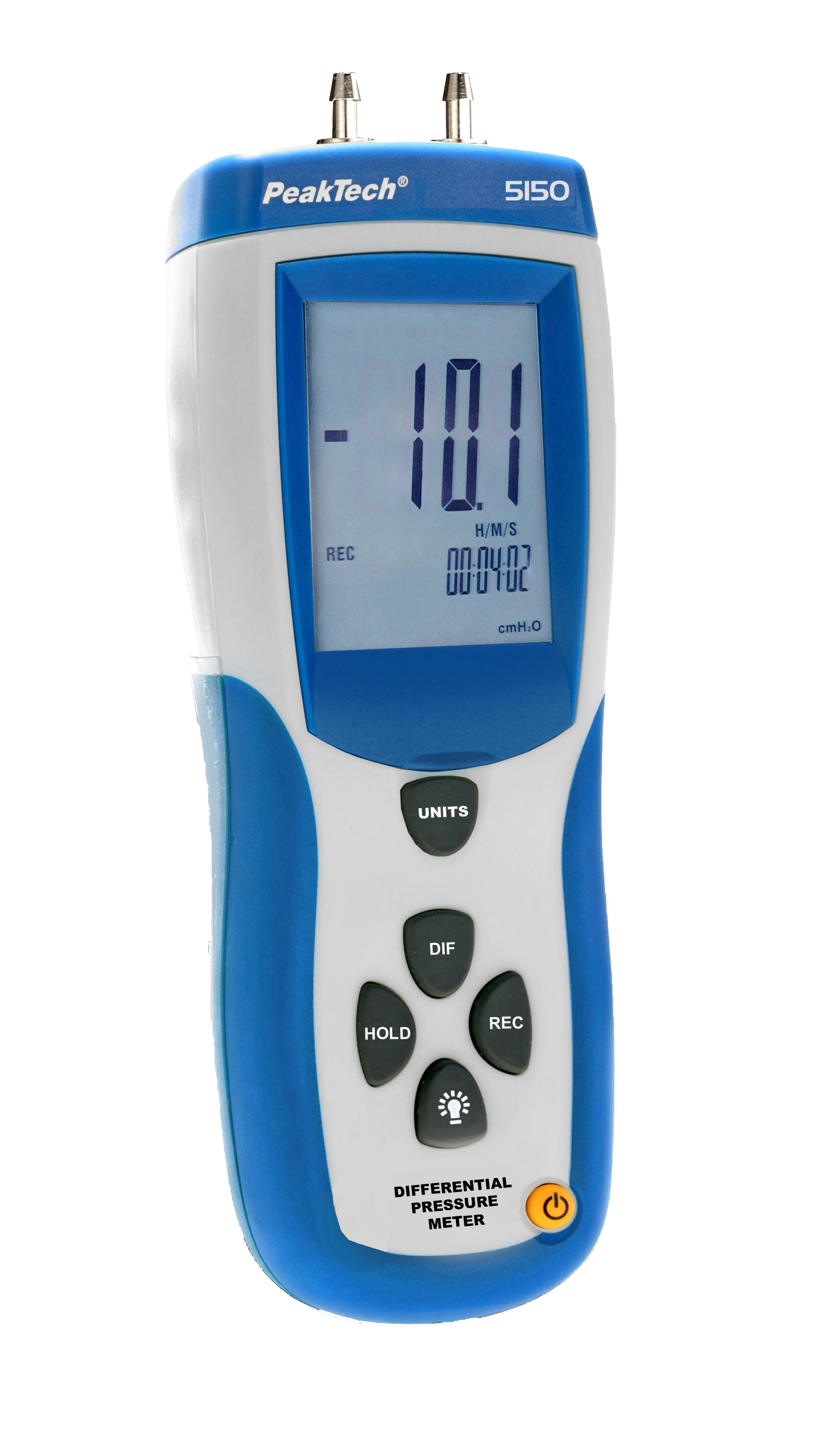 «PeakTech® P 5150» Differential Pressure Meter with USB