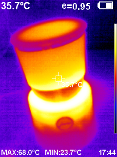 «PeakTech® P 5610 A» Thermal Imaging Camera with photo recording, USB «PeakTech® P 5610 A» Thermal Imaging Camera with photo recording, USB