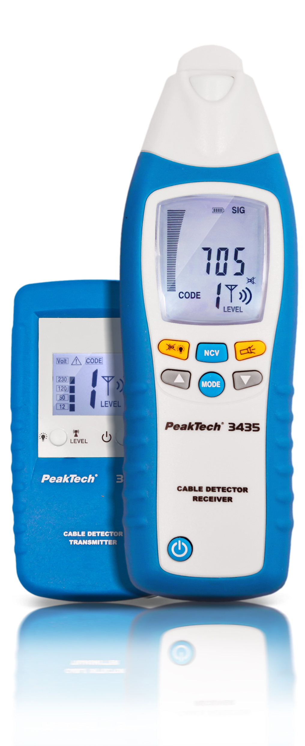 «PeakTech® P 3435» Detector de Cables - Emisor y Receptor