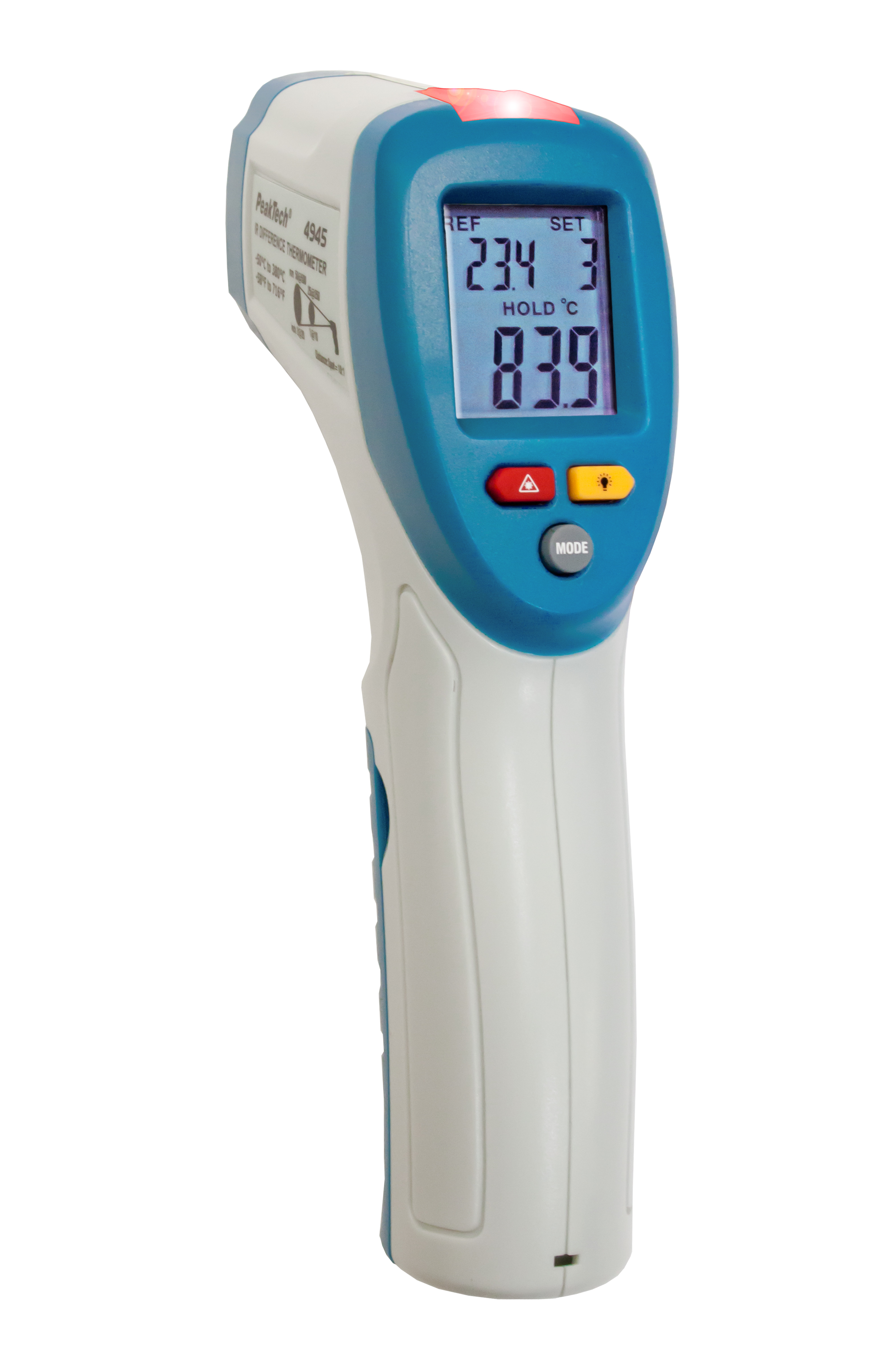 «PeakTech® P 4945» IR Difference Thermometer with LED color indicator