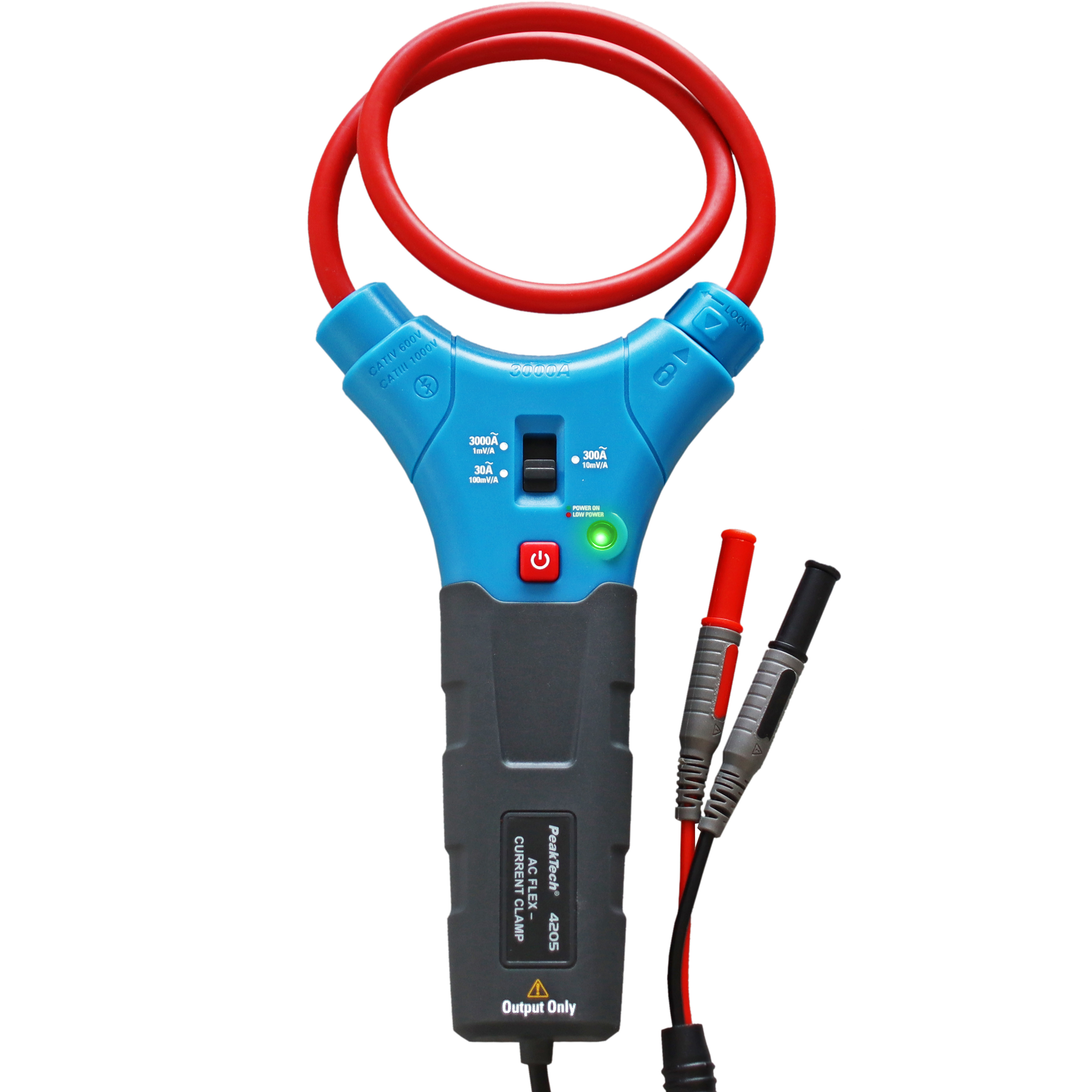«PeakTech® P 4205» Pinza de corriente flexible de 3000 A AC «PeakTech® P 4205» Pinza de corriente flexible de 3000 A AC