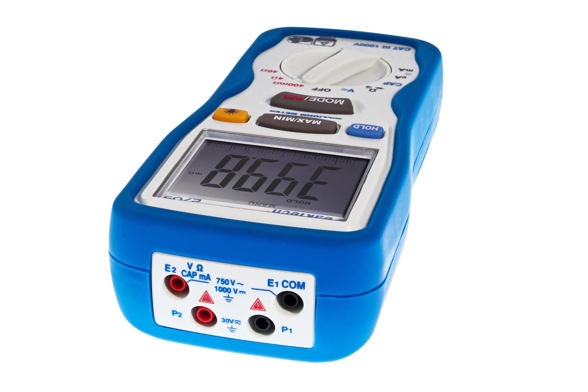 «PeakTech® P 2705» Digital milliohmmeter, 4,000 counts, 400 mΩ/4/40/Ω