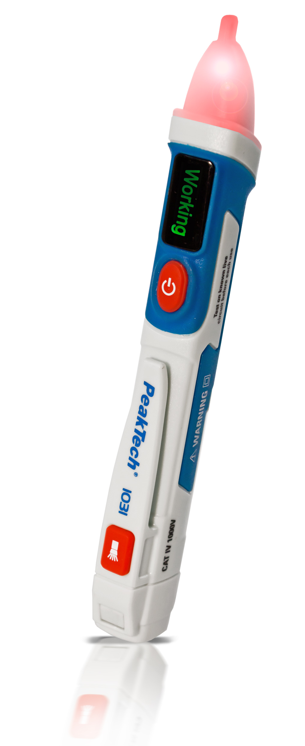 «PeakTech® P 1031» AC voltage tester 50 - 1000 V AC with vibration