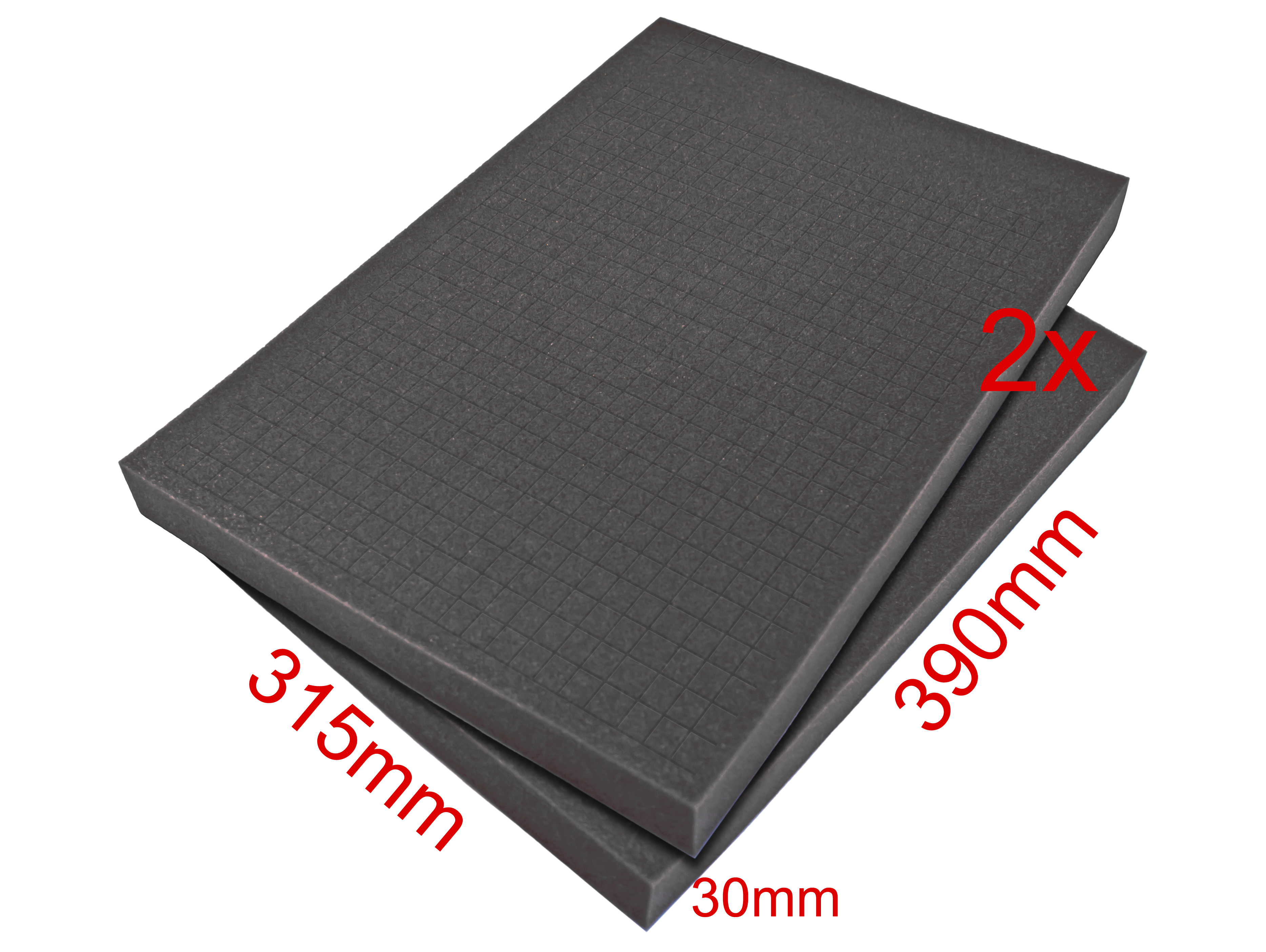 «PeakTech® P 7305 S» foam for aluminum case P 7305 (2 pcs.)