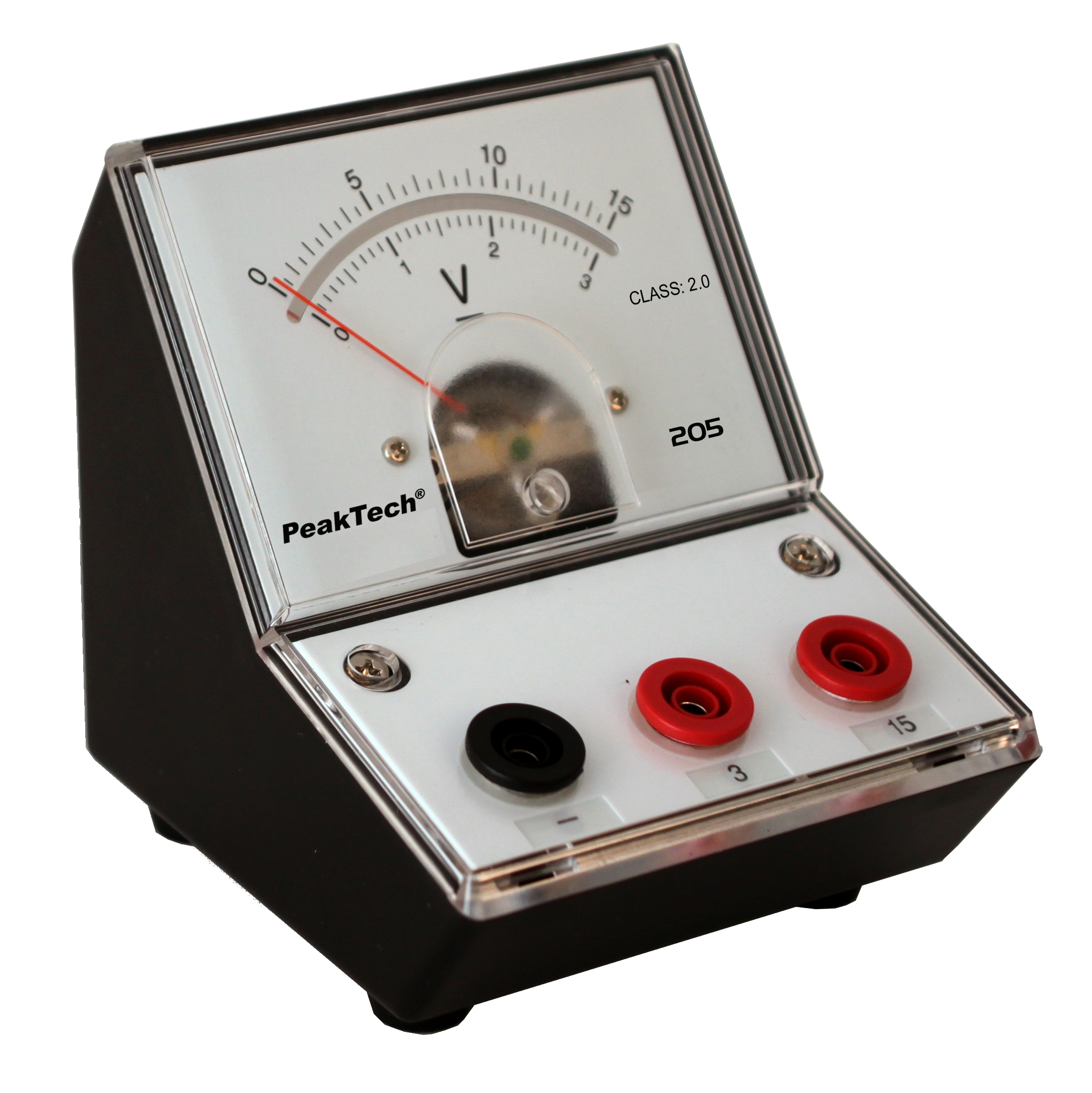 PeakTech® P 205-05» Analog voltmeter - 0  3V / 15V DC