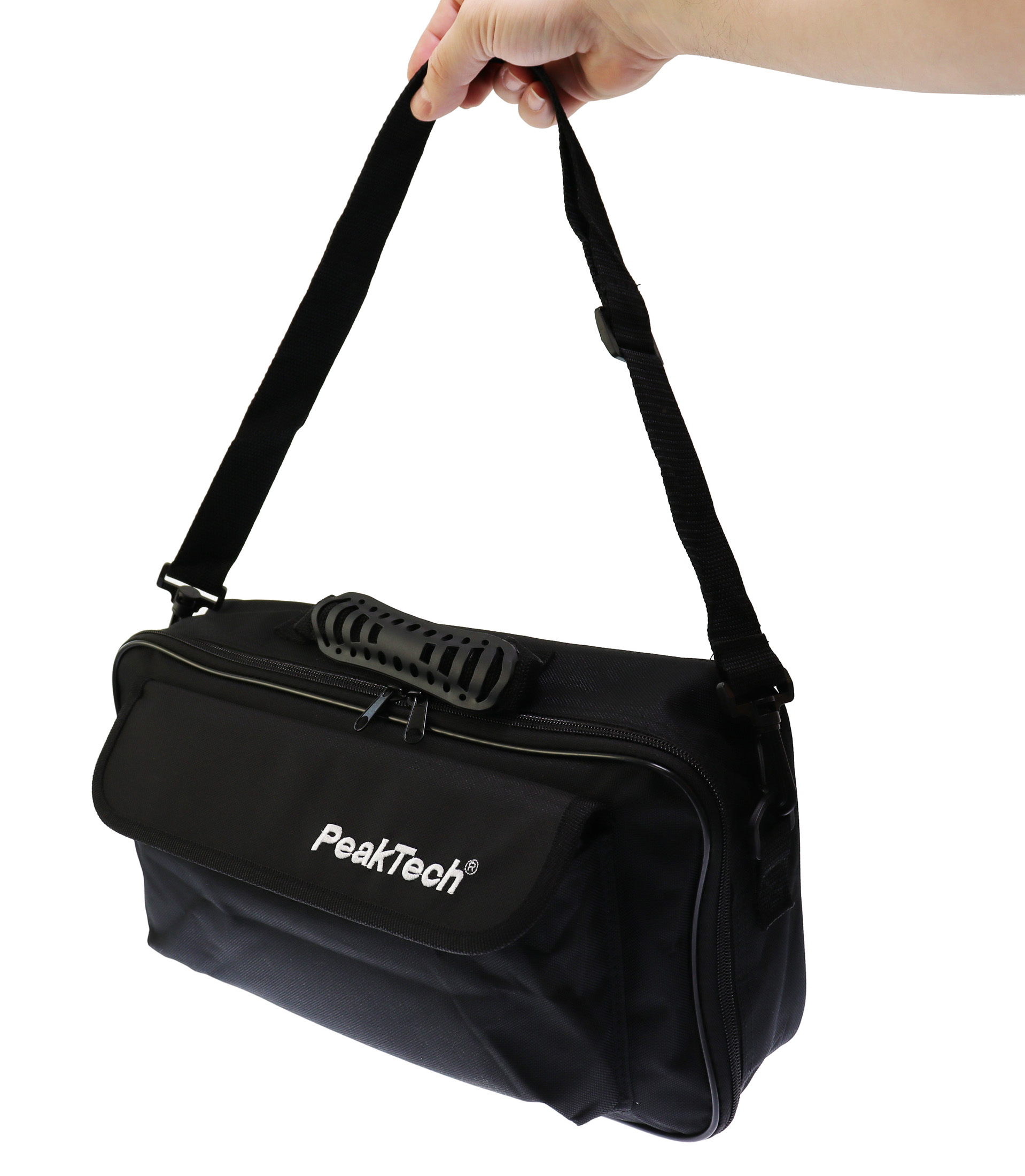 «PeakTech® P 7400» Carrying case for oscilloscopes 380x210x140 mm