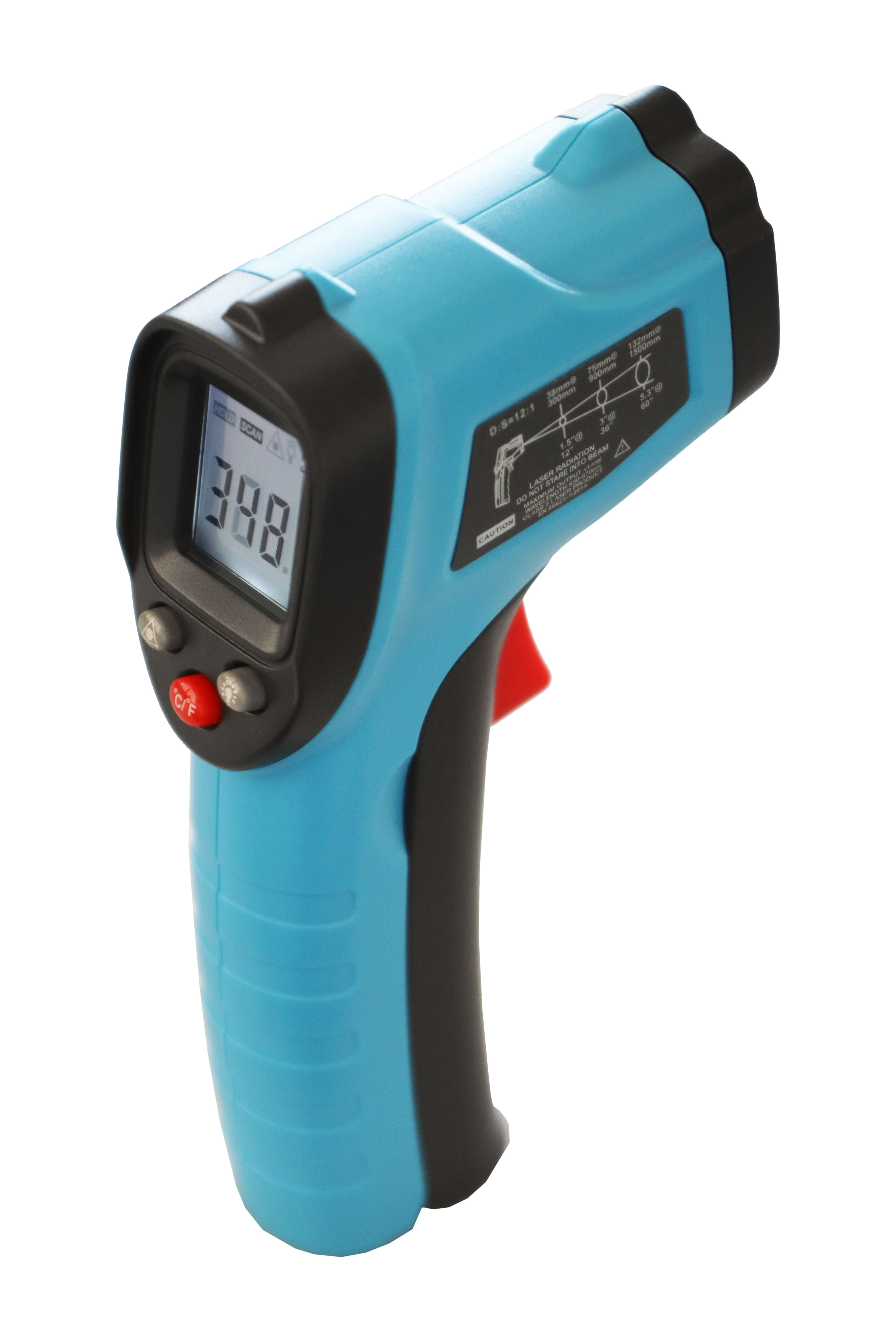 «PeakTech® P 4940» Mini IR Thermometer -50°C ... +600°C ~ 12:1