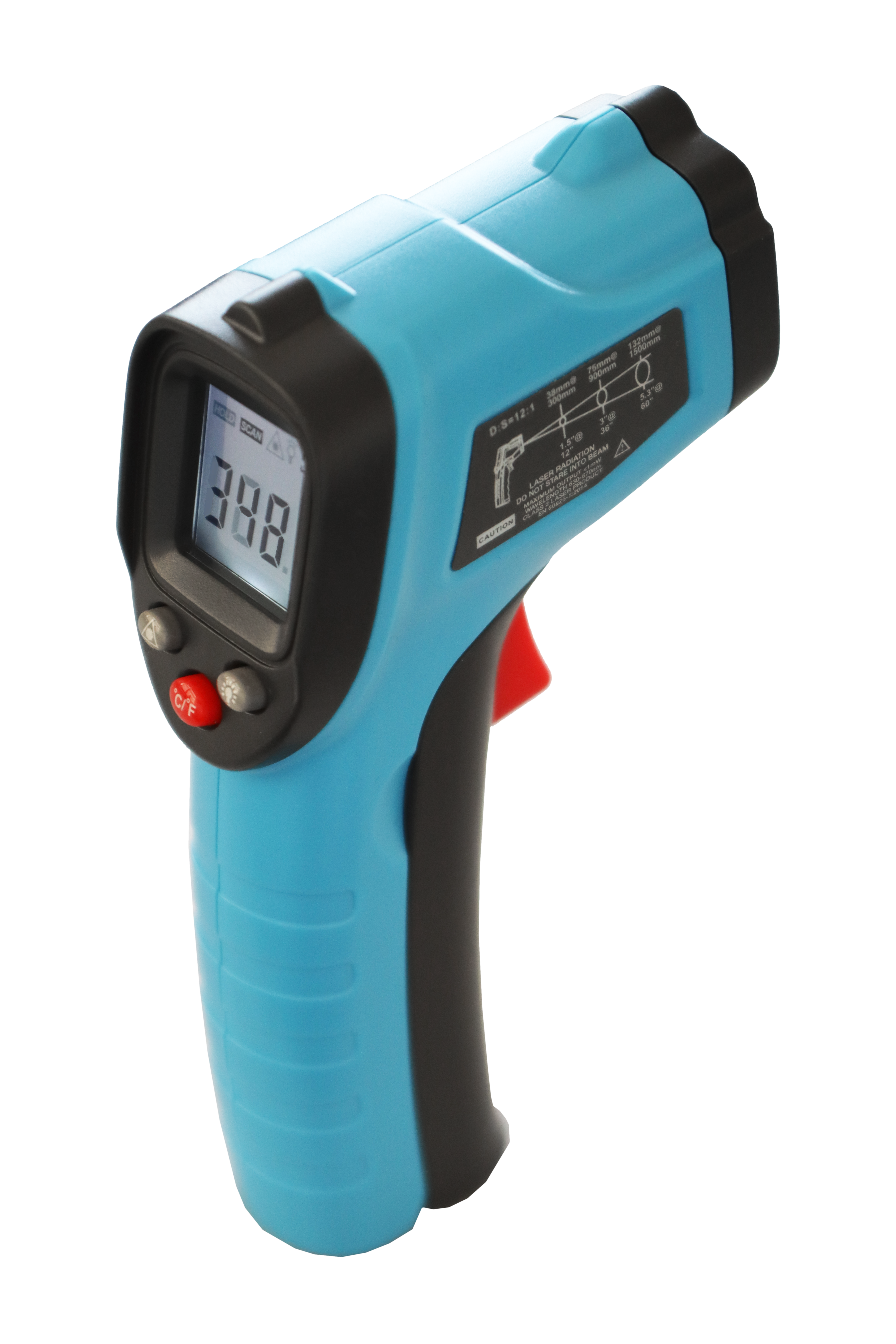 «PeakTech® P 4940» Mini IR-Thermometer -50°C ... +600°C ~ 12:1