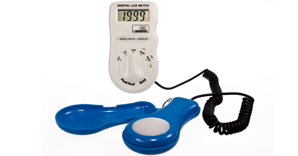 «PeakTech® P 5025» Digital Lux Meter, 3 1/2-digit, 0 ... 50.000 Lux