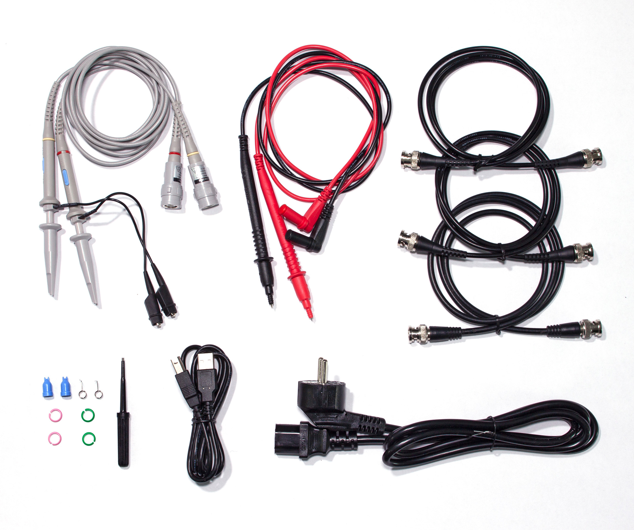 «PeakTech® P 1362» 200 MHz / 2 CH, 2 GS/s Touchscreen-Oszilloskop