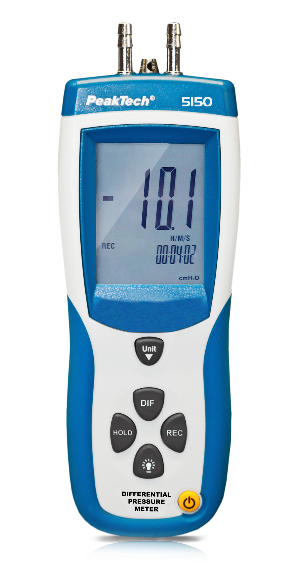 «PeakTech® P 5150» Differential Pressure Meter with USB