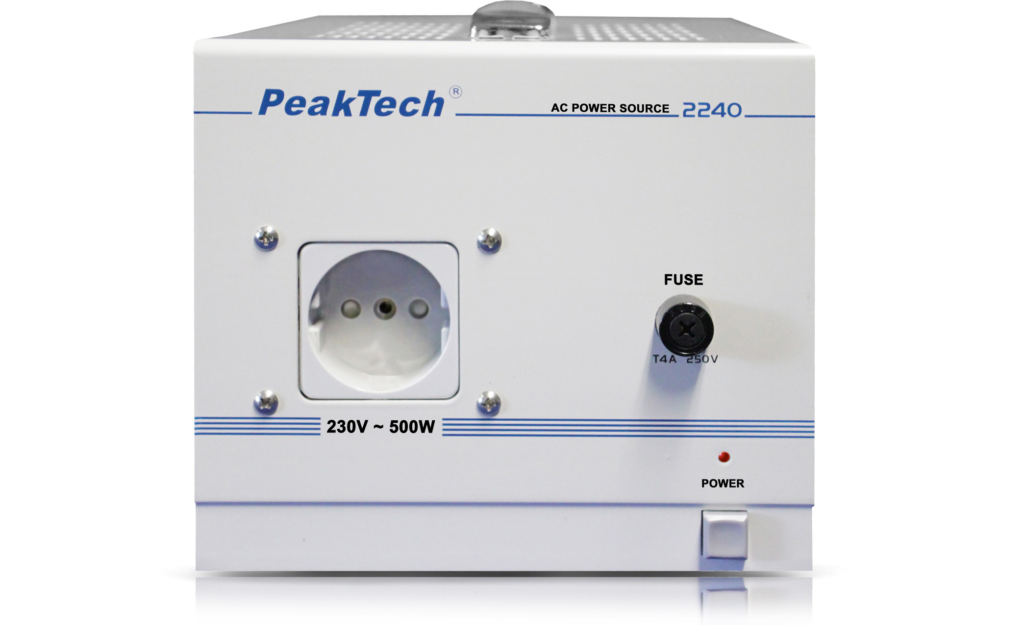 «PeakTech® P 2240» Transformateur d'isolement, 230V, 500W.