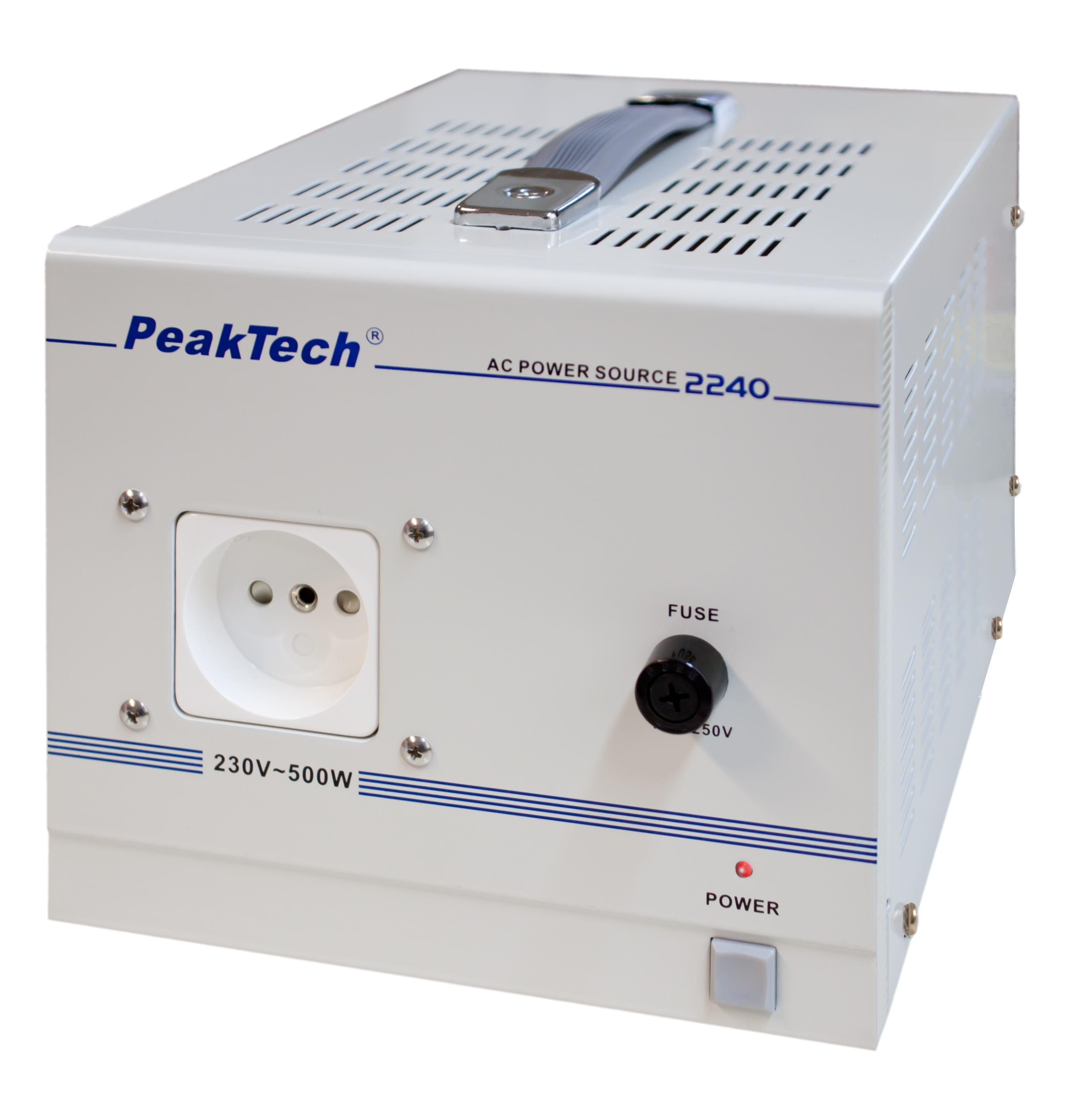 PeakTech 4123A - Transformateur Universel, CA 12V 1,67A (20VA)