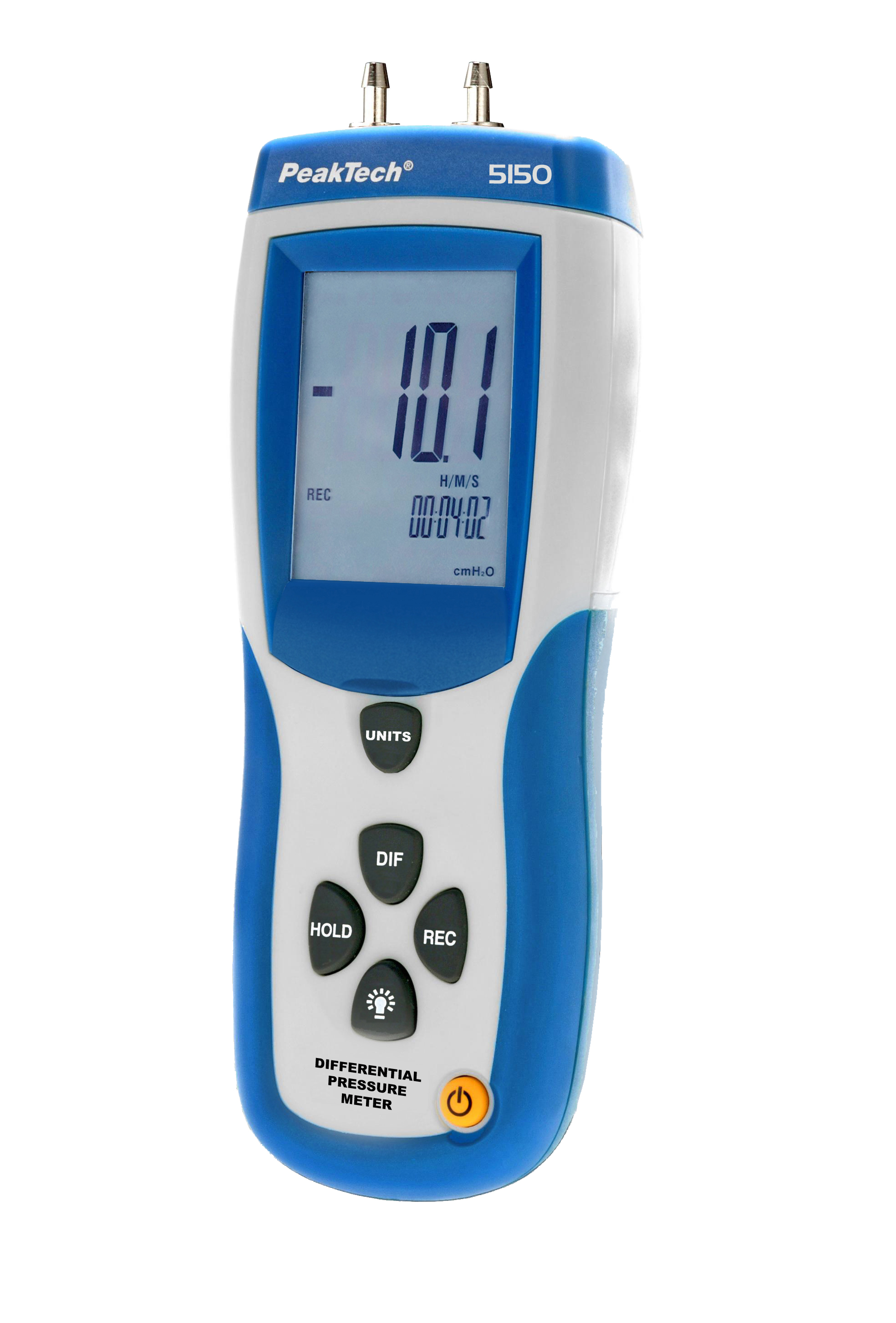 «PeakTech® P 5150» Differential Pressure Meter with USB