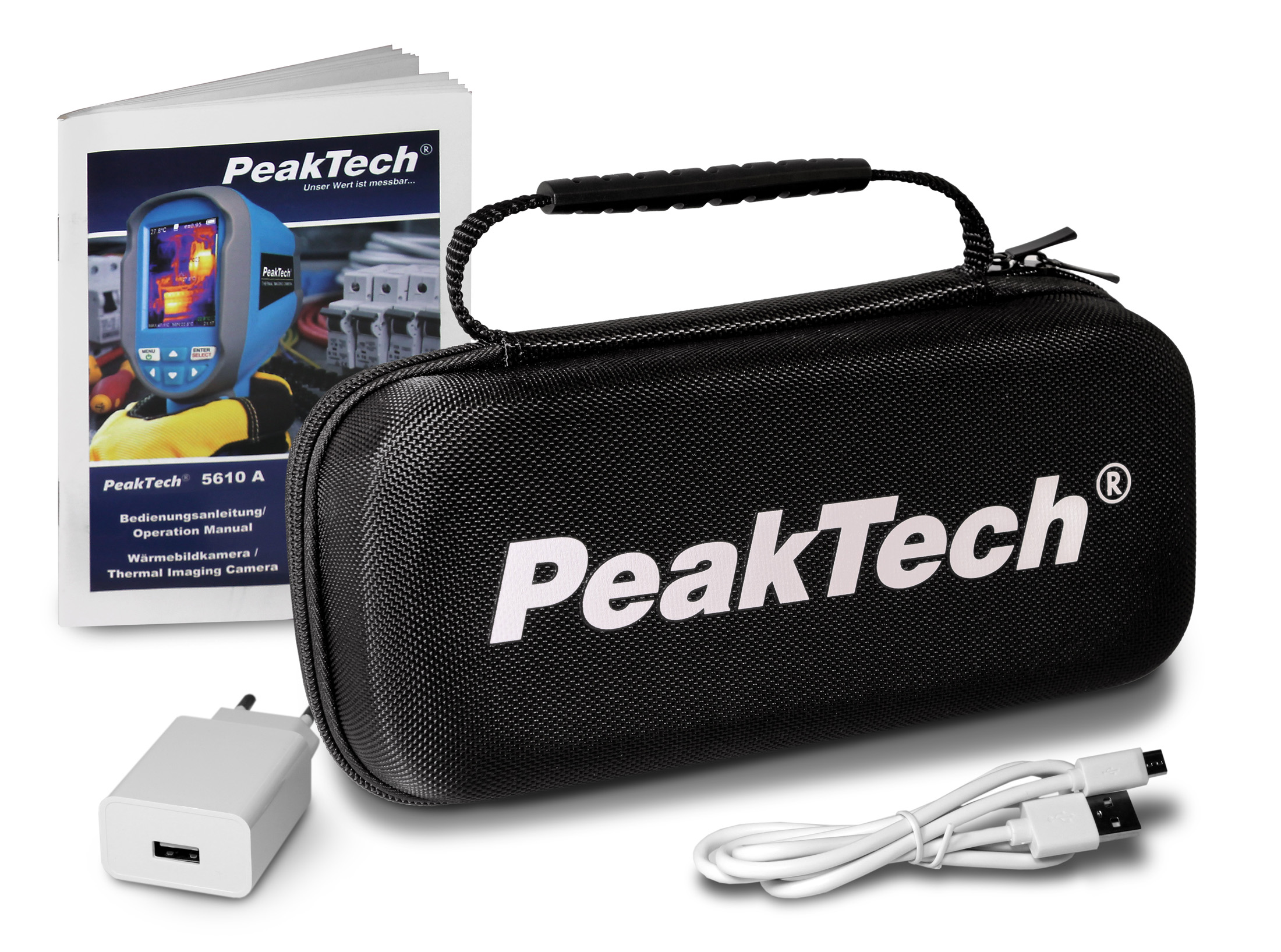 «PeakTech® P 5610 A» Thermal Imaging Camera with photo recording, USB
