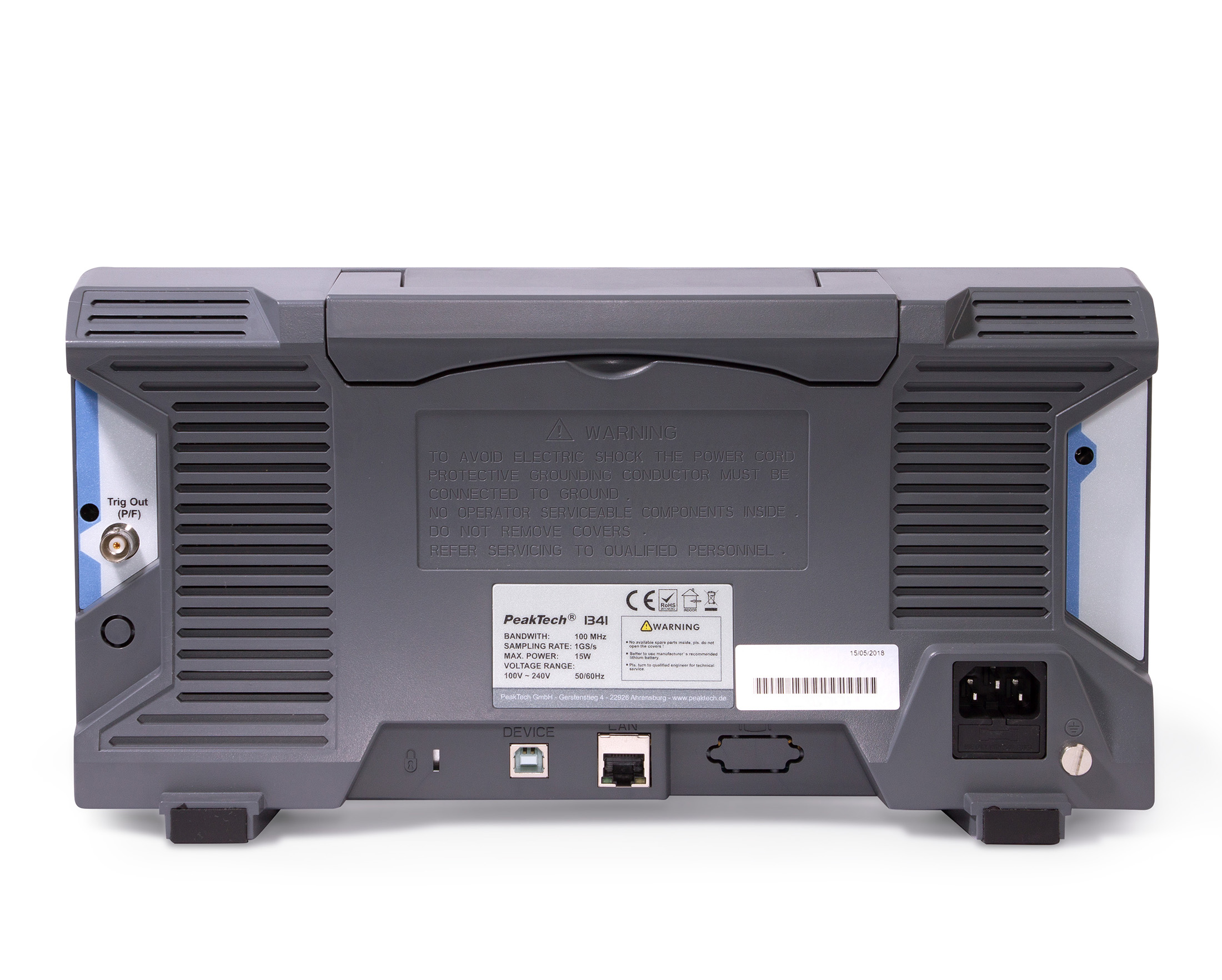 «PeakTech® P 1341» Oscilloscope à mémoire numérique