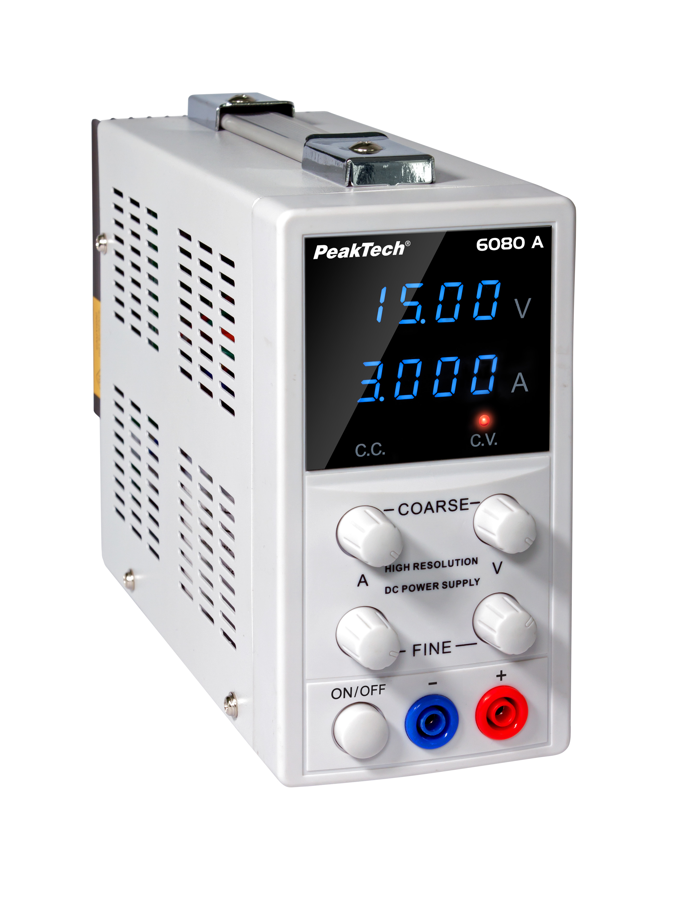«PeakTech® P 6080 A» Digital Laboratory Power Supply, 0-15 V/0-3 A DC