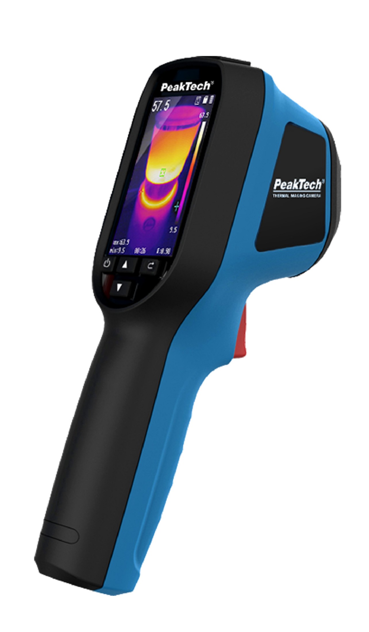 «PeakTech® P 5615» Thermal imaging camera 160x120 px. -20°C ... 550°C «PeakTech® P 5615» Thermal imaging camera 160x120 px. -20°C ... 550°C