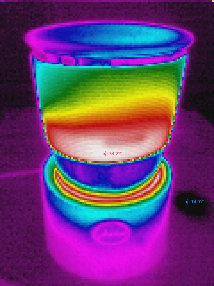 «PeakTech® P 5615» Thermal imaging camera 160x120 px. -20°C ... 550°C