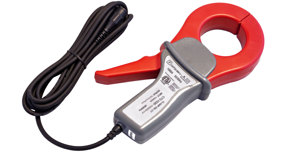 «PeakTech® P 4145-1000A» 1000A AC Current Clamp Adapter with BNC Plug