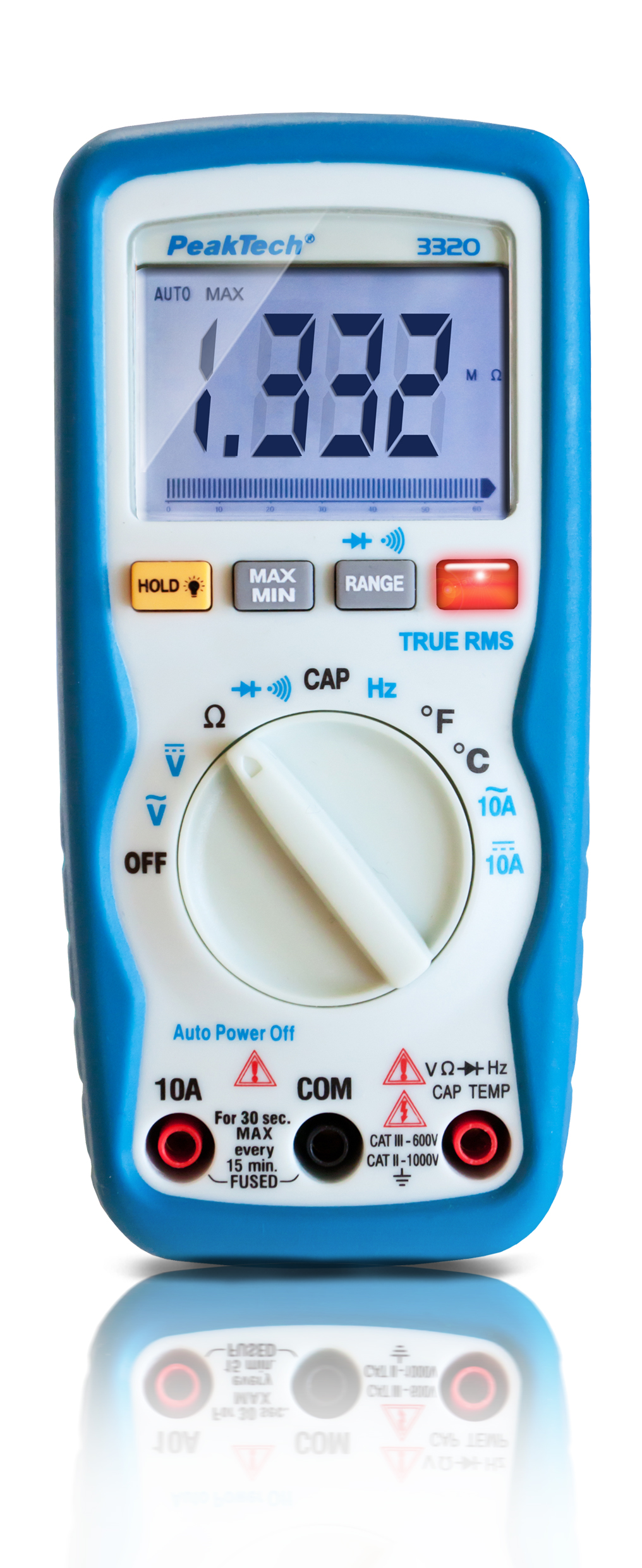 «PeakTech® P 3320» Digitalmultimeter, 6.000 Counts, TrueRMS